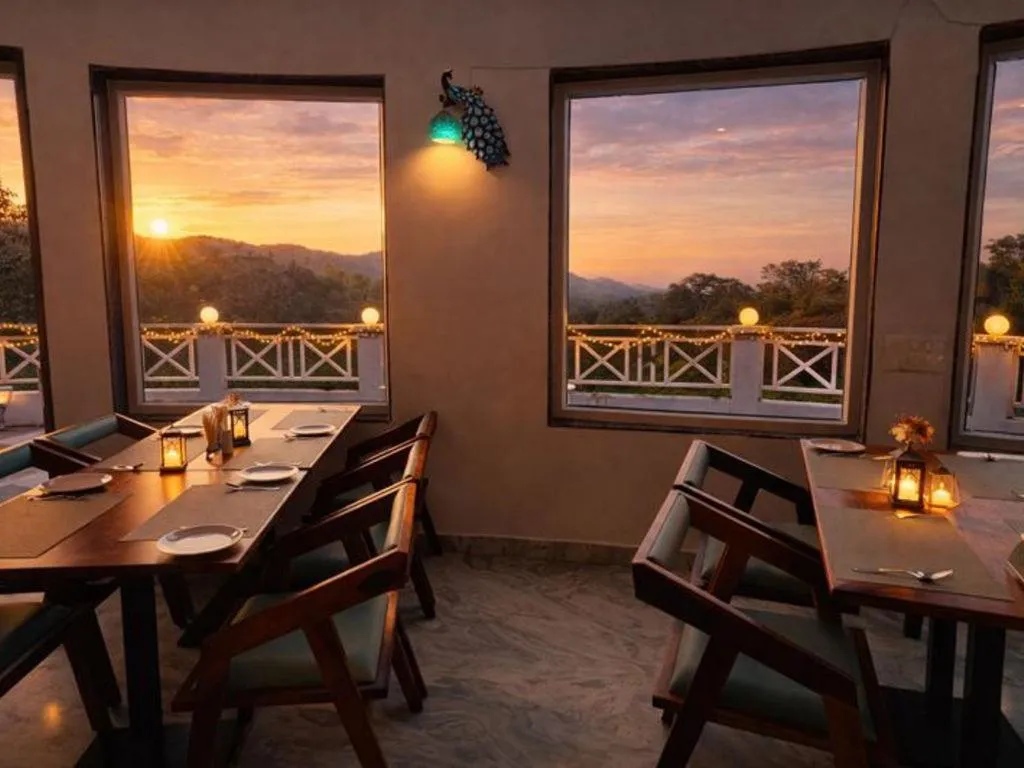 Restaurant/places to eat in The Sky Imperial Pavoreal Jungle Resort