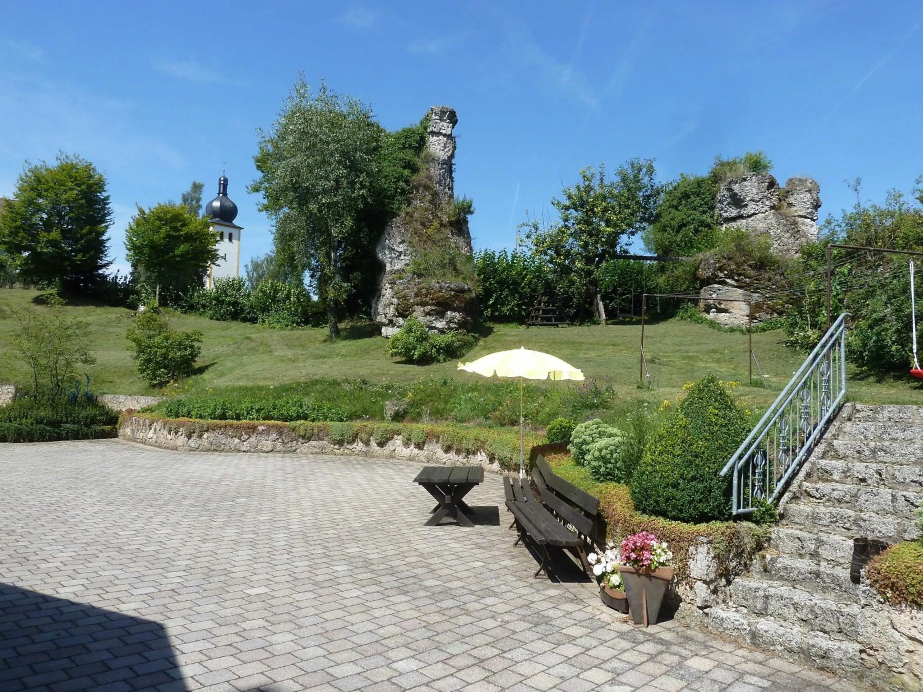 Property building in Gästehaus Brütting