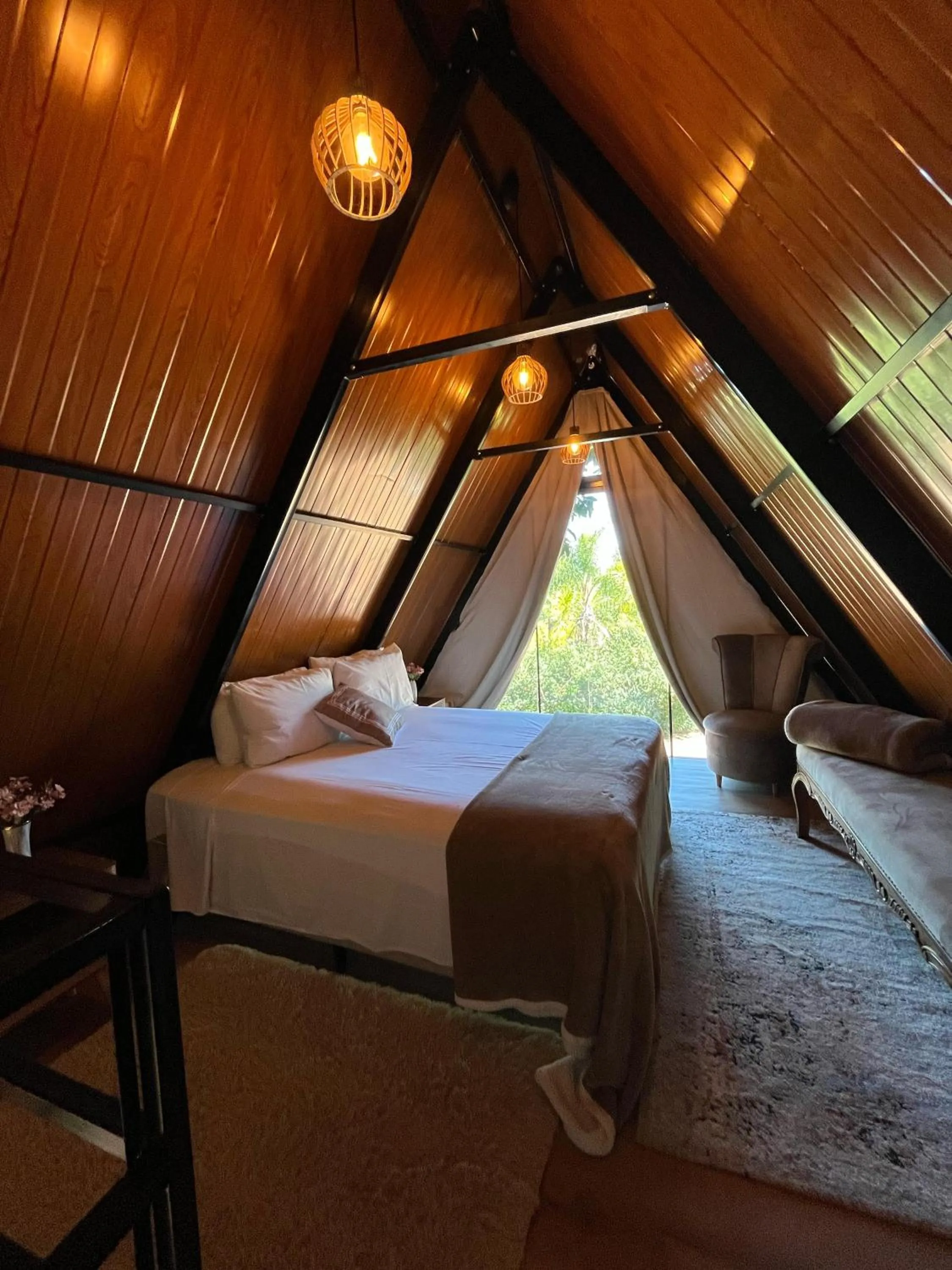 Photo of the whole room, Bed in Recanto Catarina