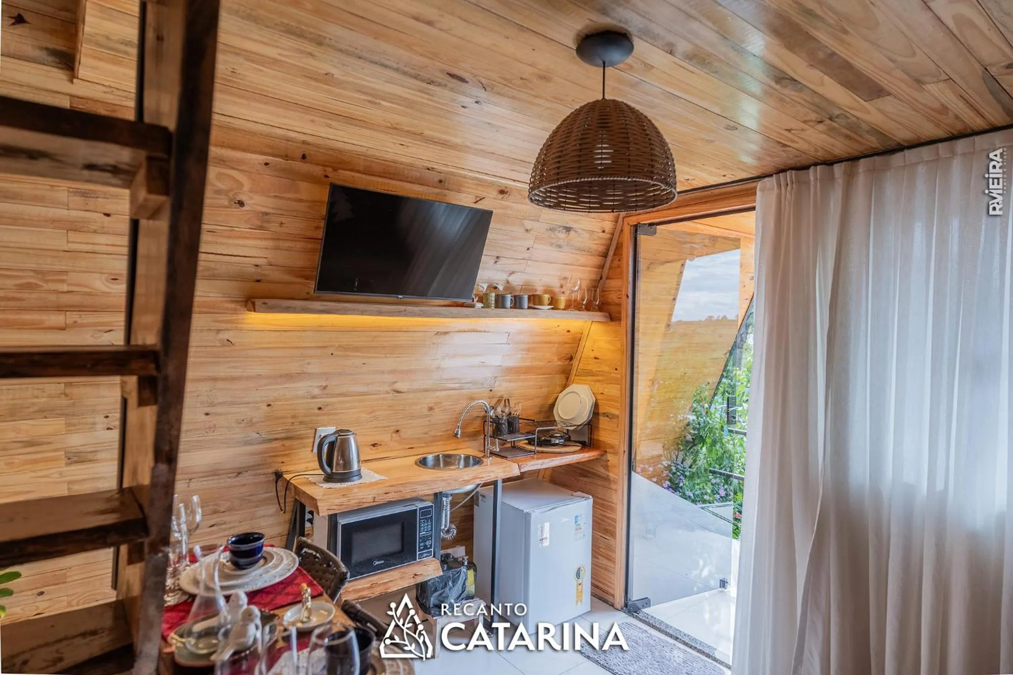 Dining area in Recanto Catarina