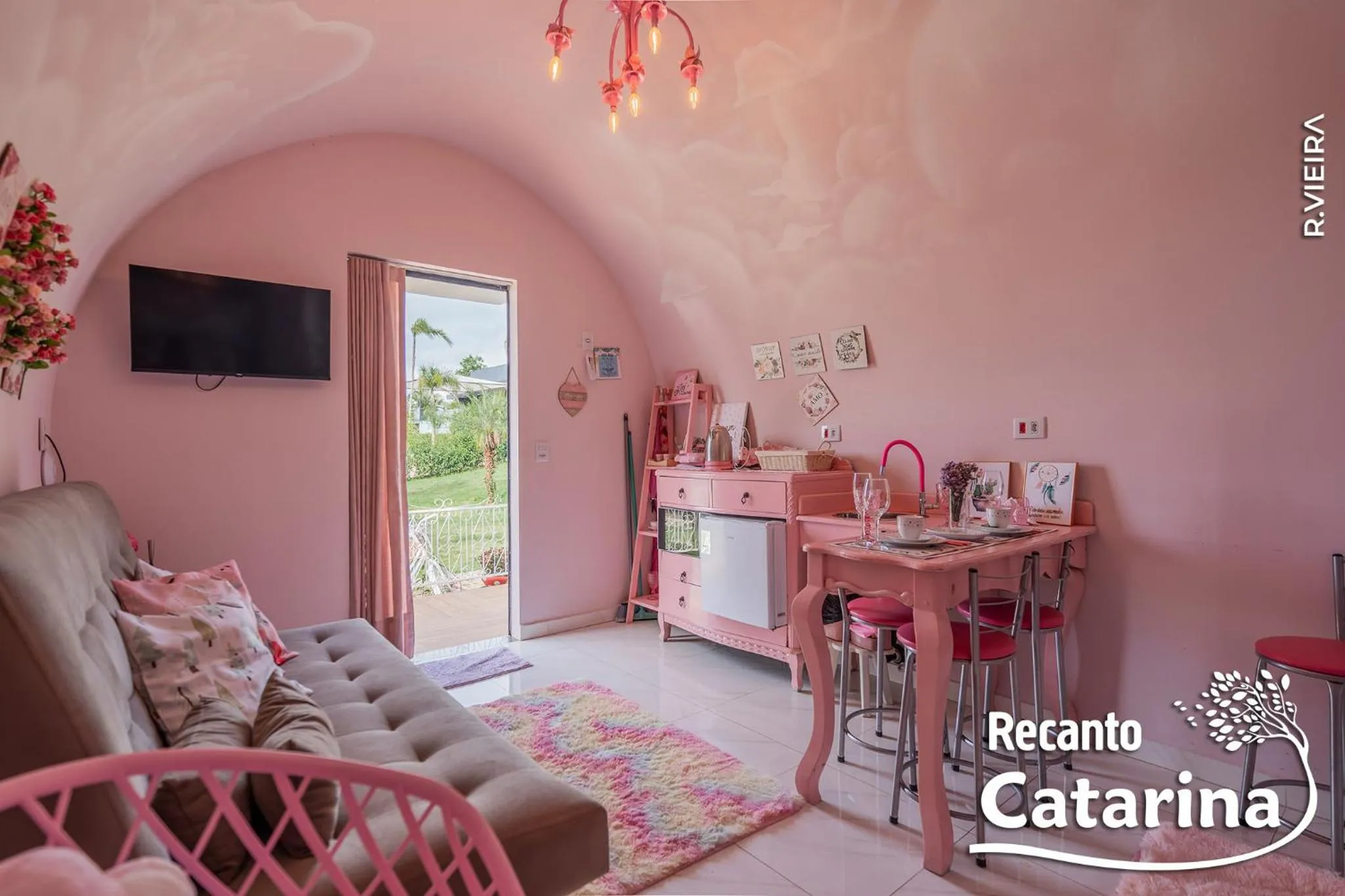 Living room in Recanto Catarina