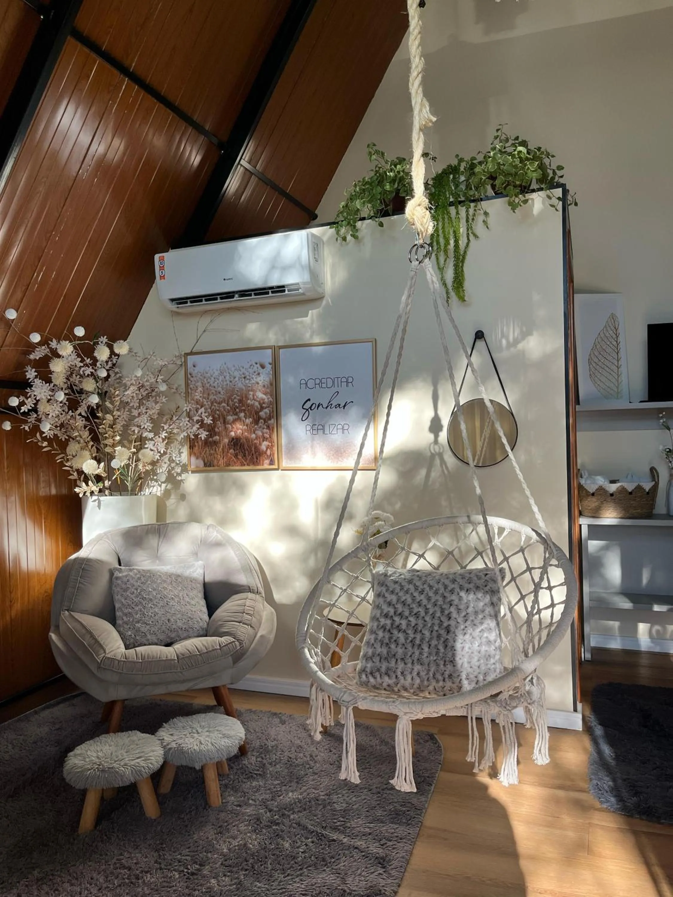 Seating area in Recanto Catarina