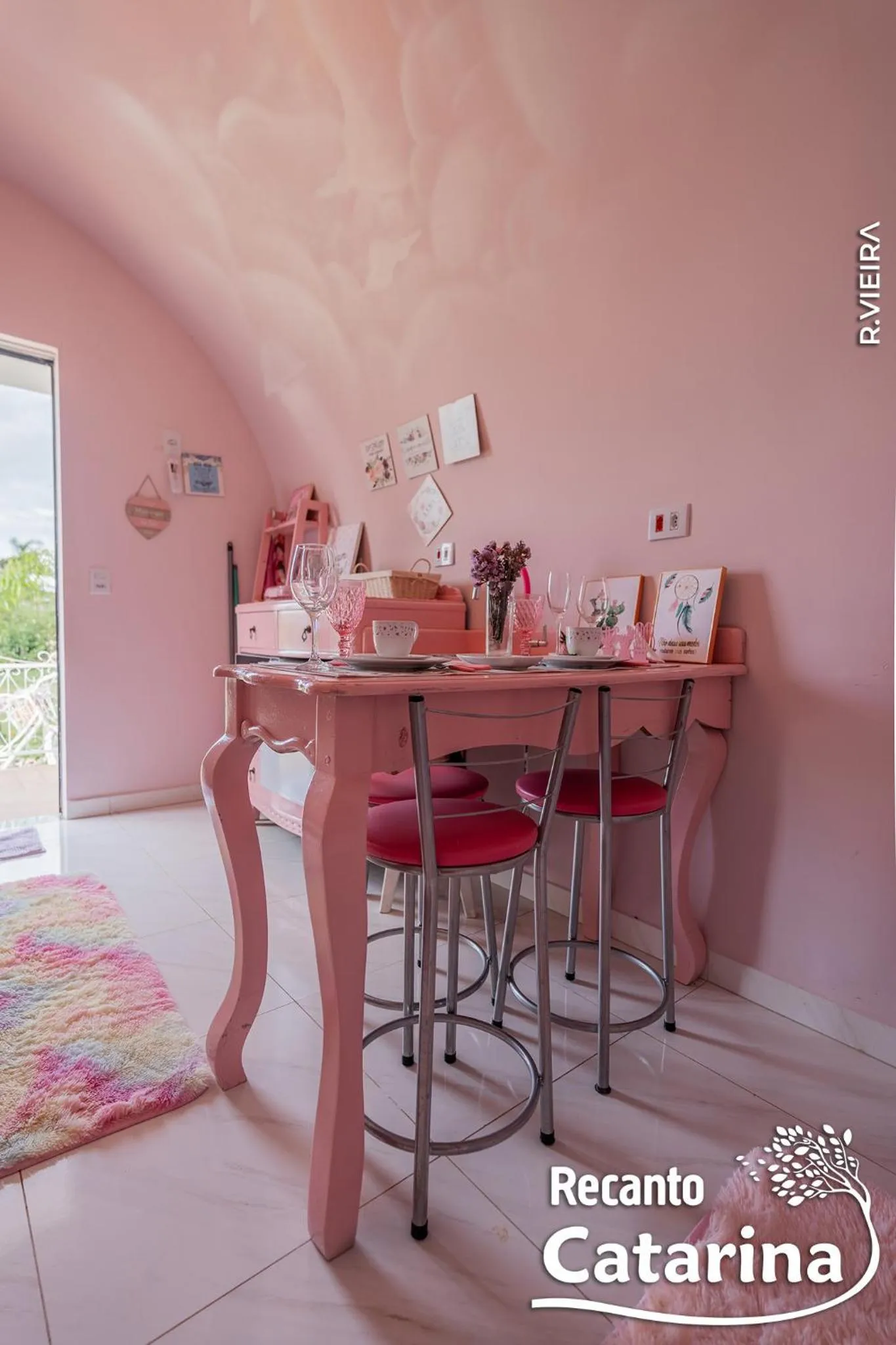 Dining area in Recanto Catarina