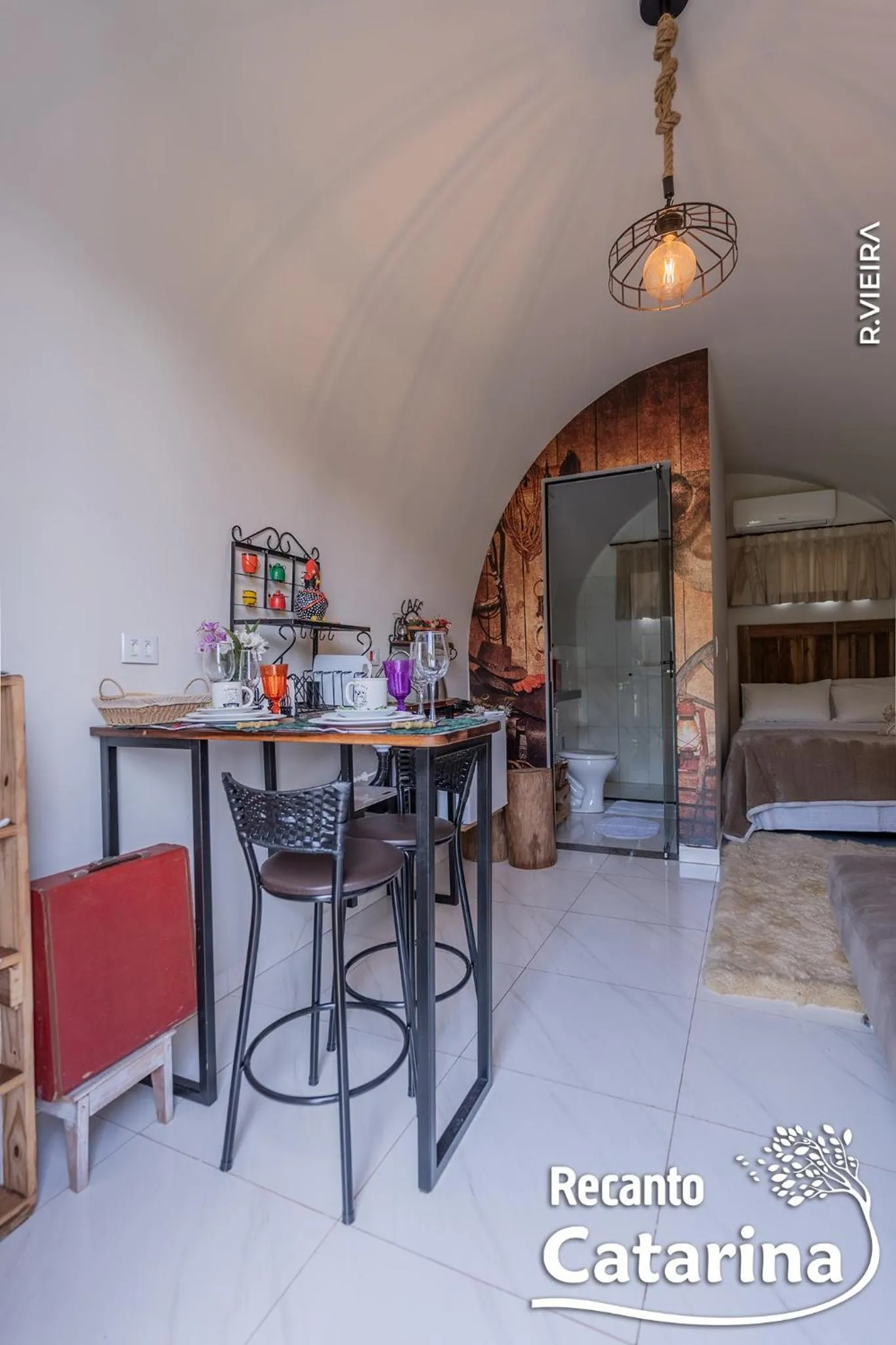 Dining area in Recanto Catarina