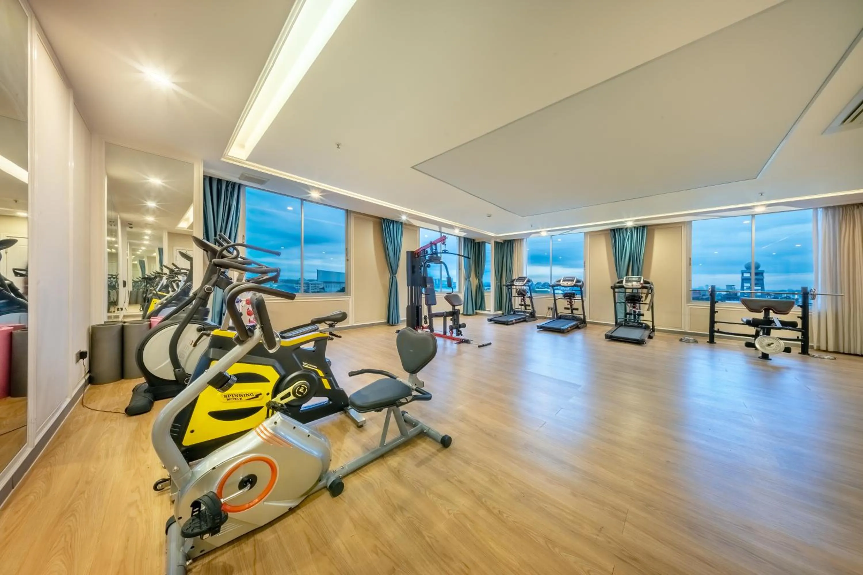 Fitness centre/facilities in ST Hotel Wattay Airport