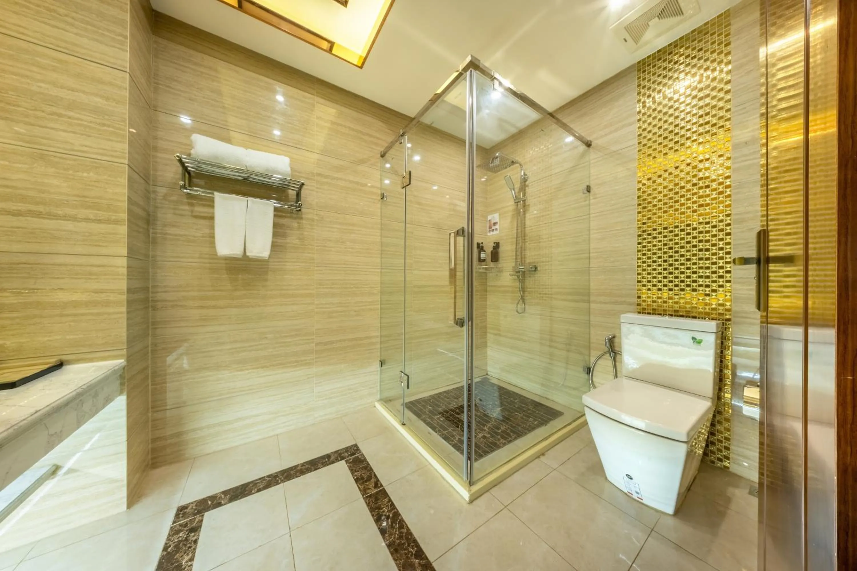 Shower in ST Hotel Wattay Airport