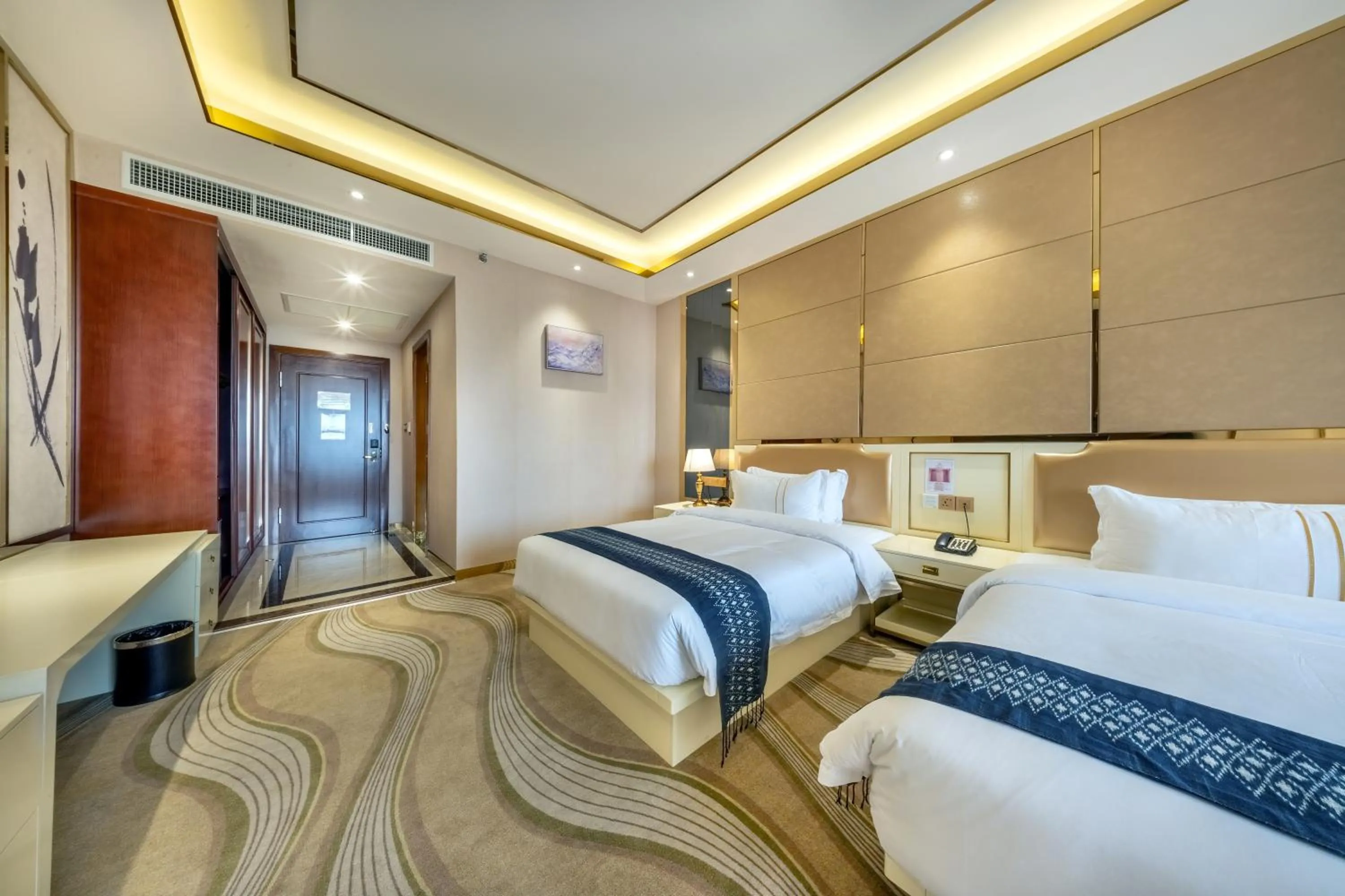 Bed in ST Hotel Wattay Airport