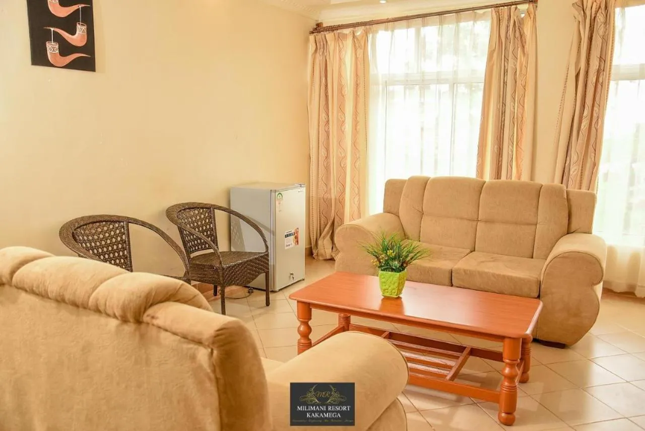 Living room in Milimani Resort Kakamega