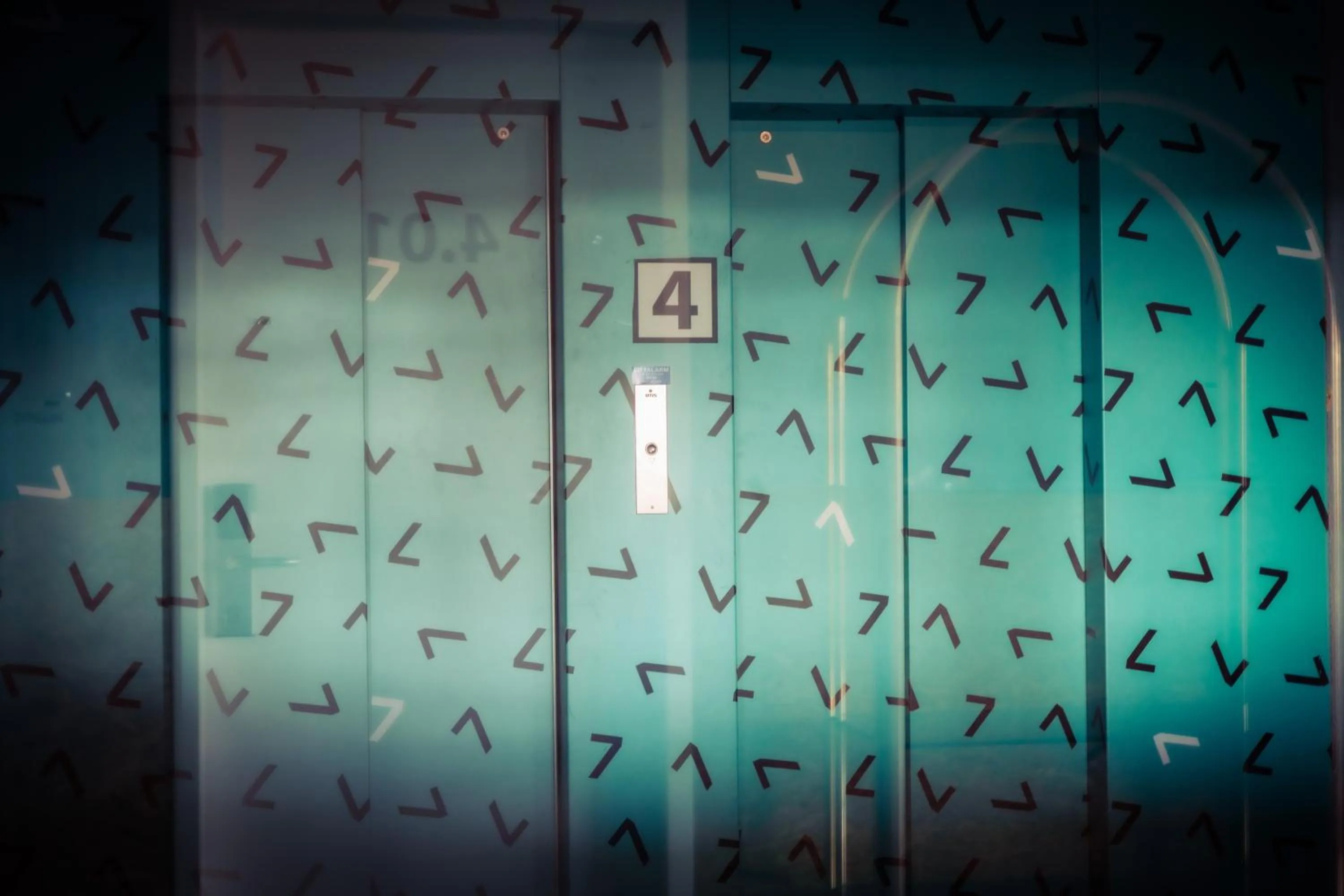 elevator in Urban Hotel The Golden Stork