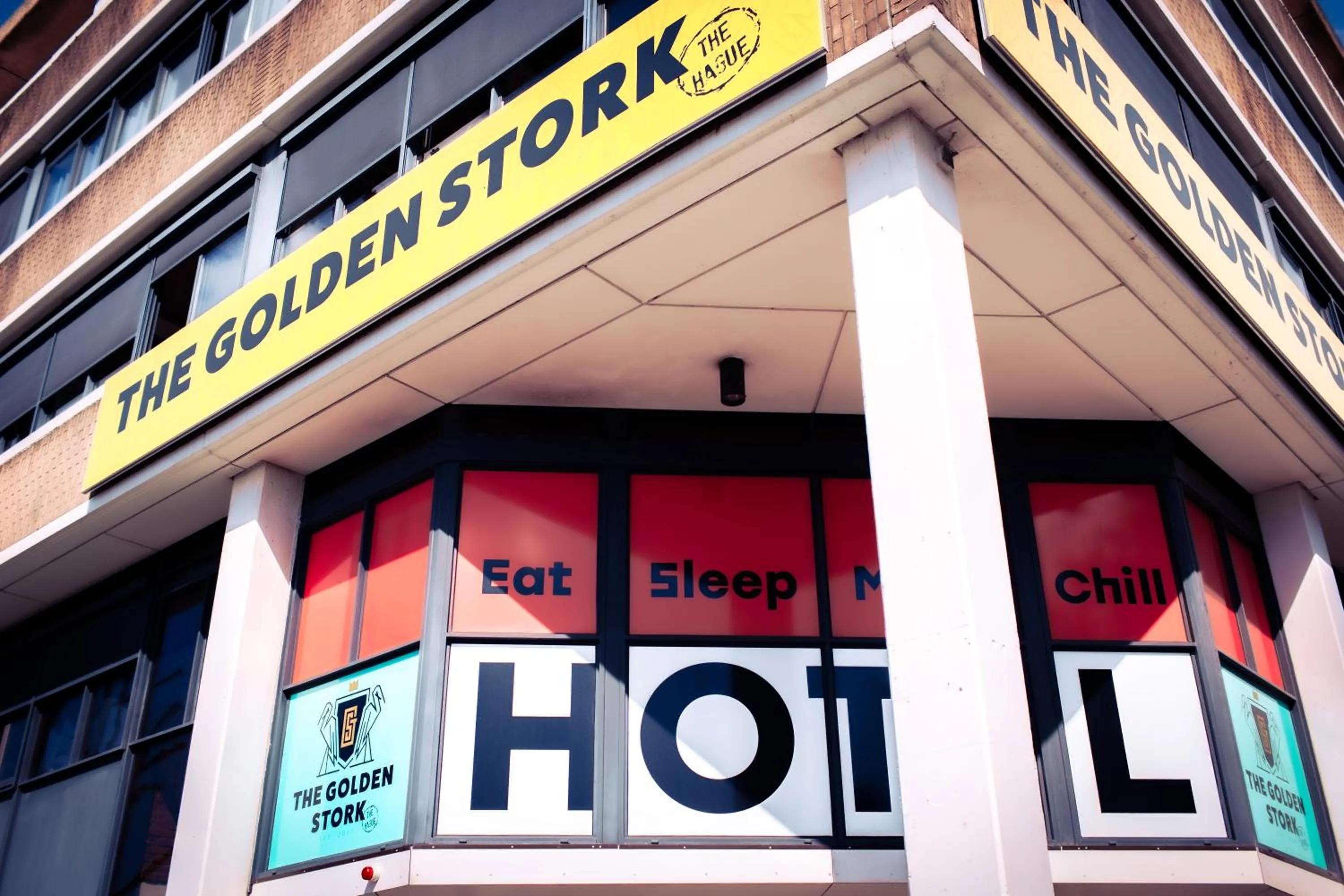 Property building in Urban Hotel The Golden Stork