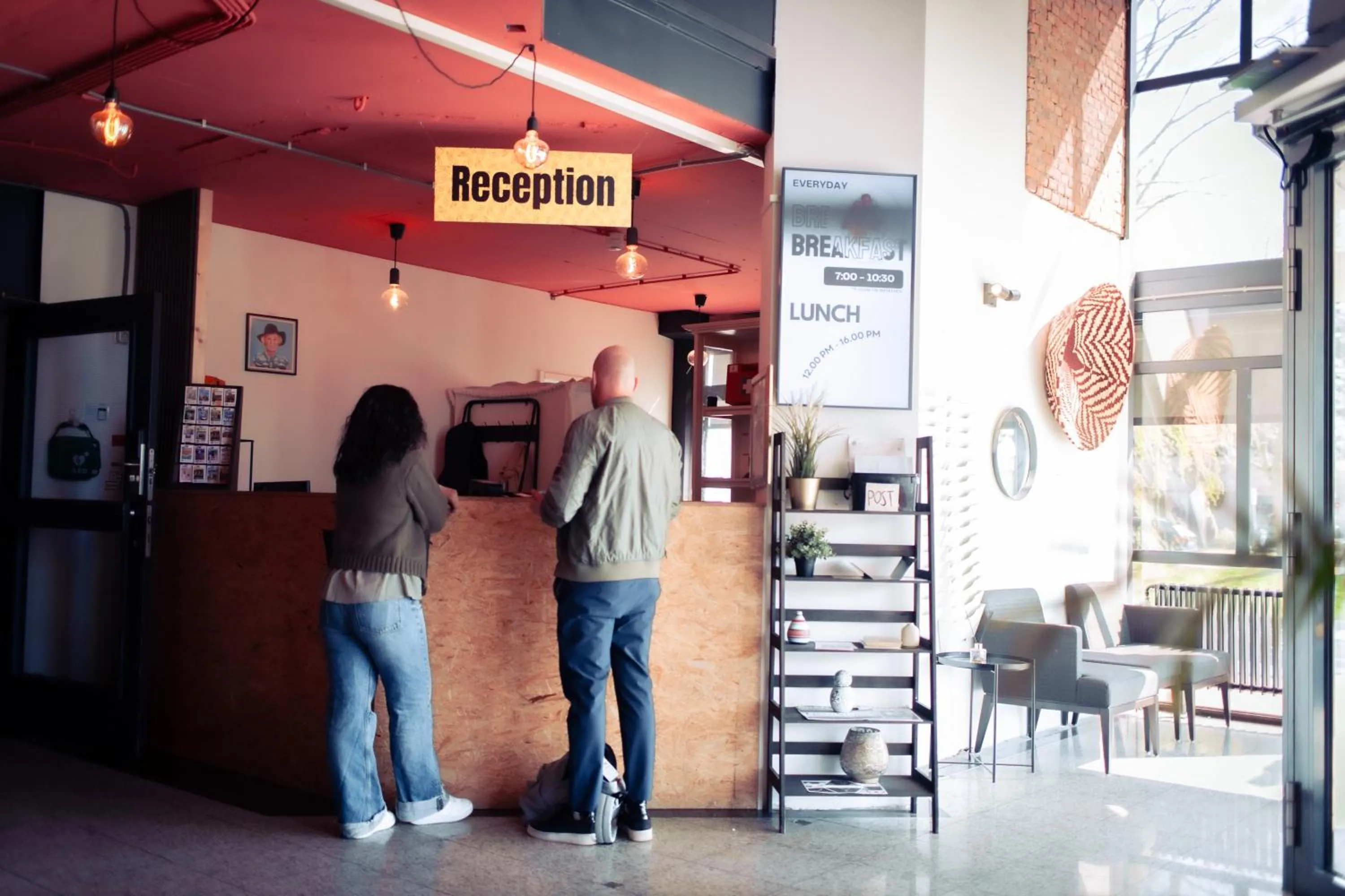 Lobby or reception in Urban Hotel The Golden Stork