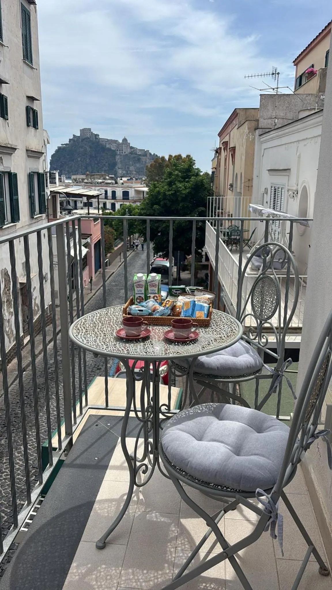 Sea view in B&B A Due Passi