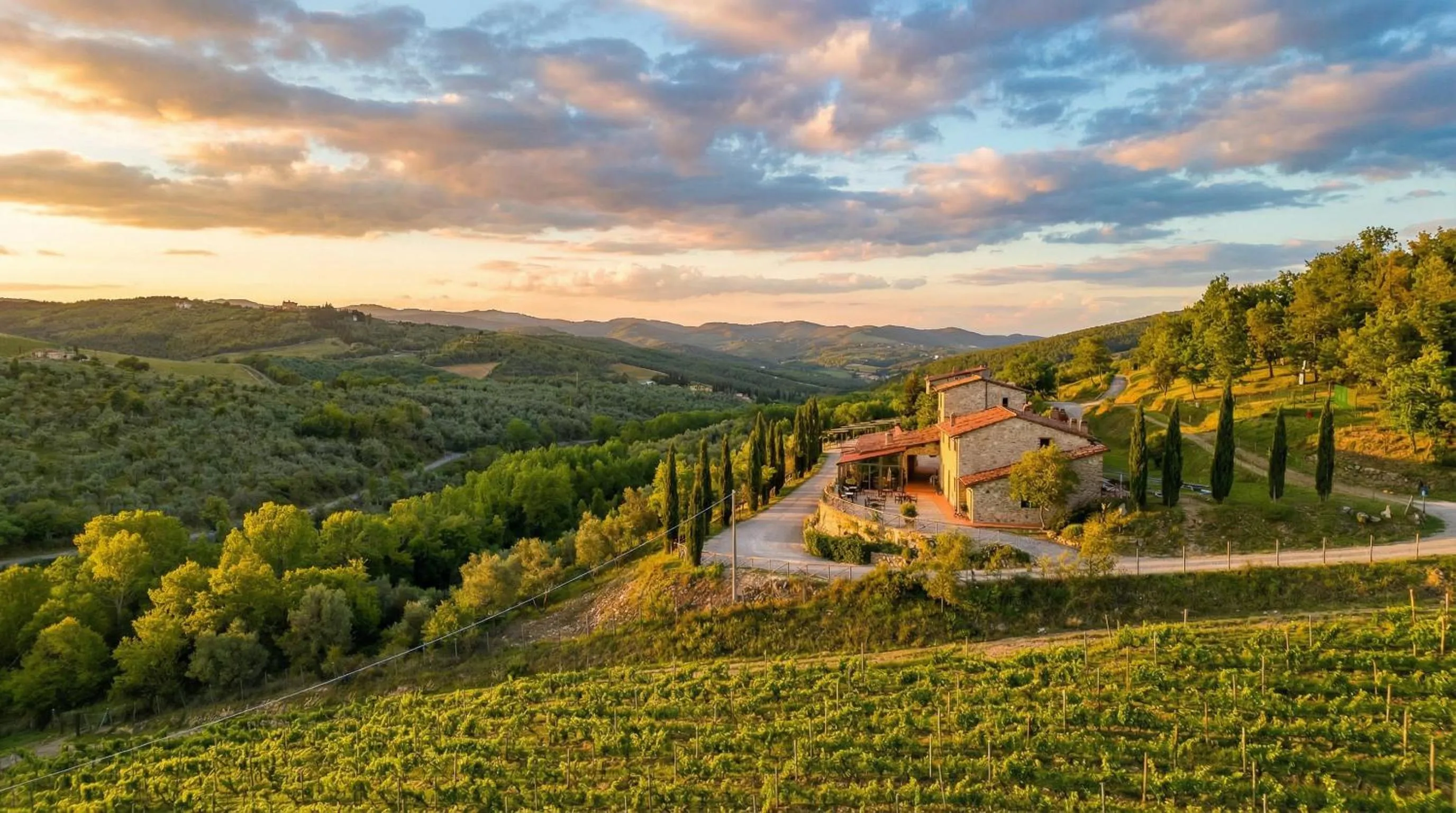 View (from property/room) in Borgo Le Noci Chianti Retreat & Pool