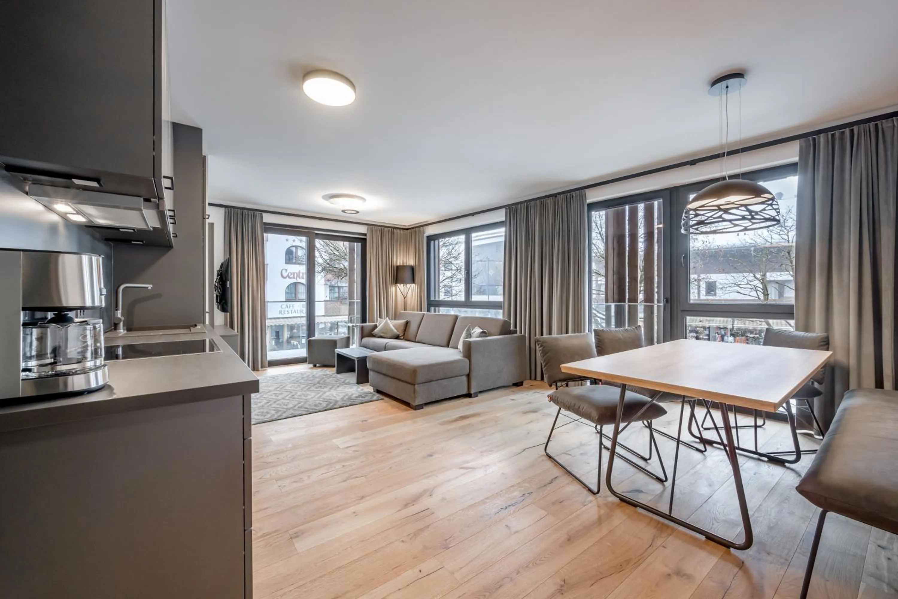 Living room in Summit Seefeld