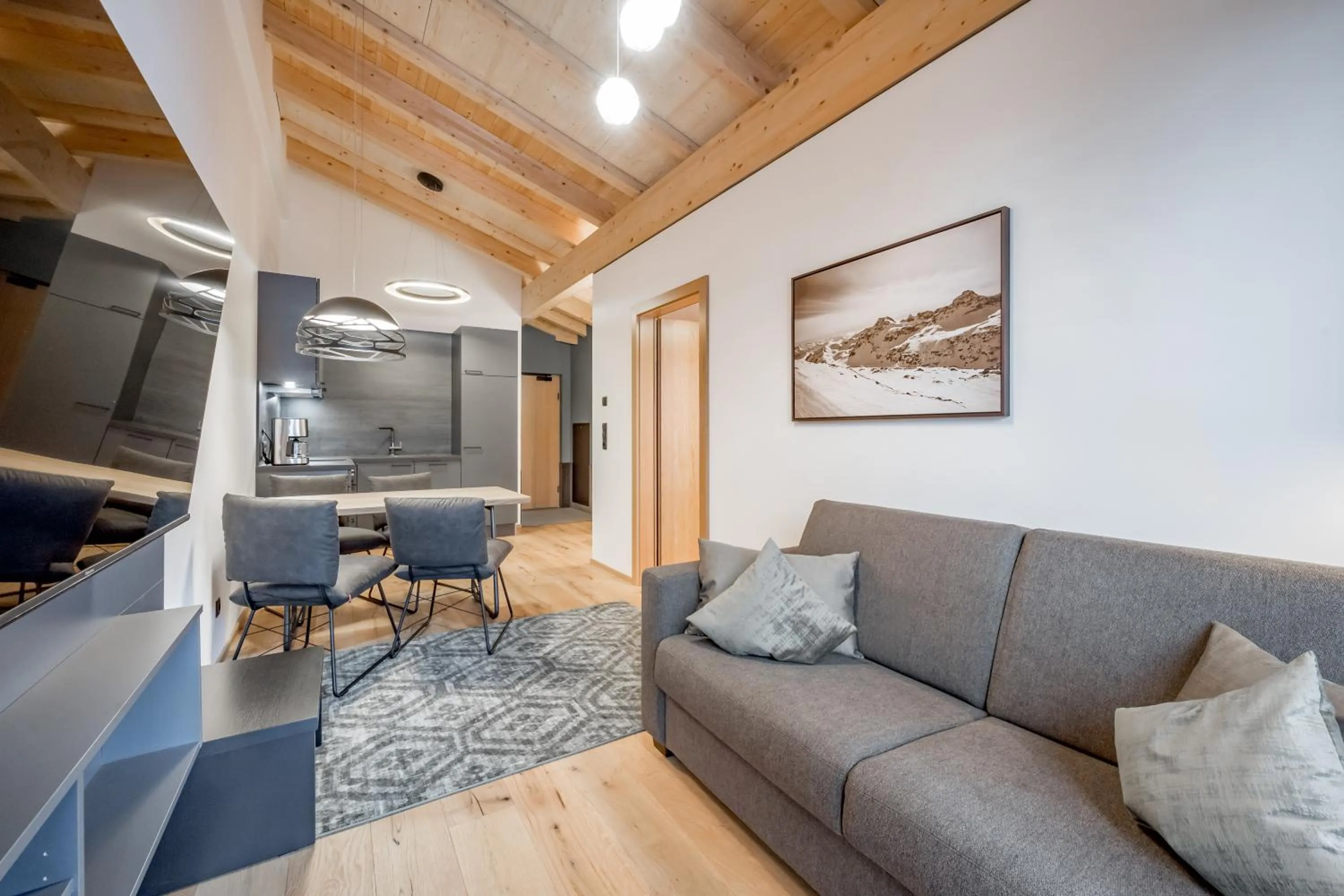 Living room in Summit Seefeld