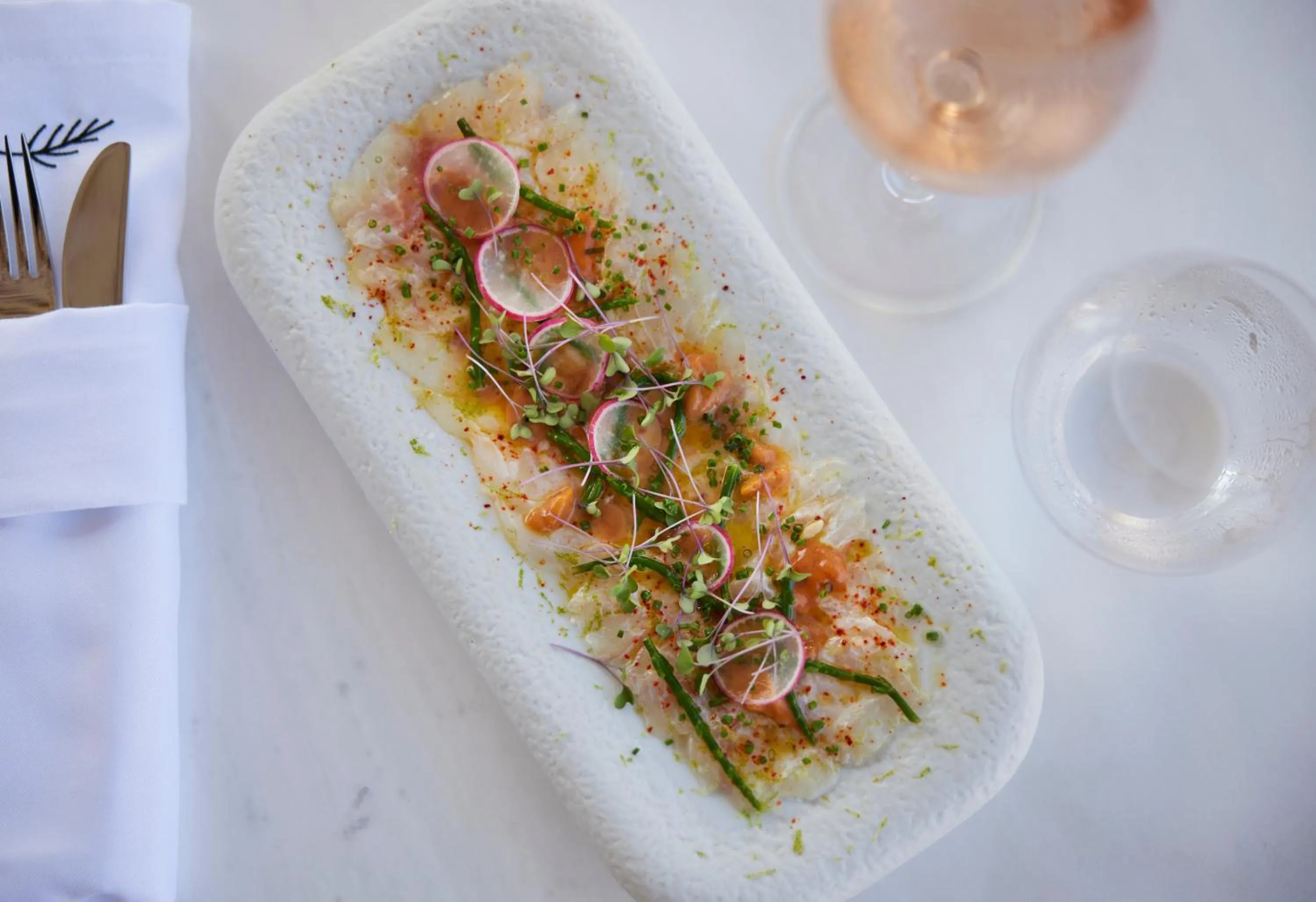 Food and drinks in Avant Mar Paros