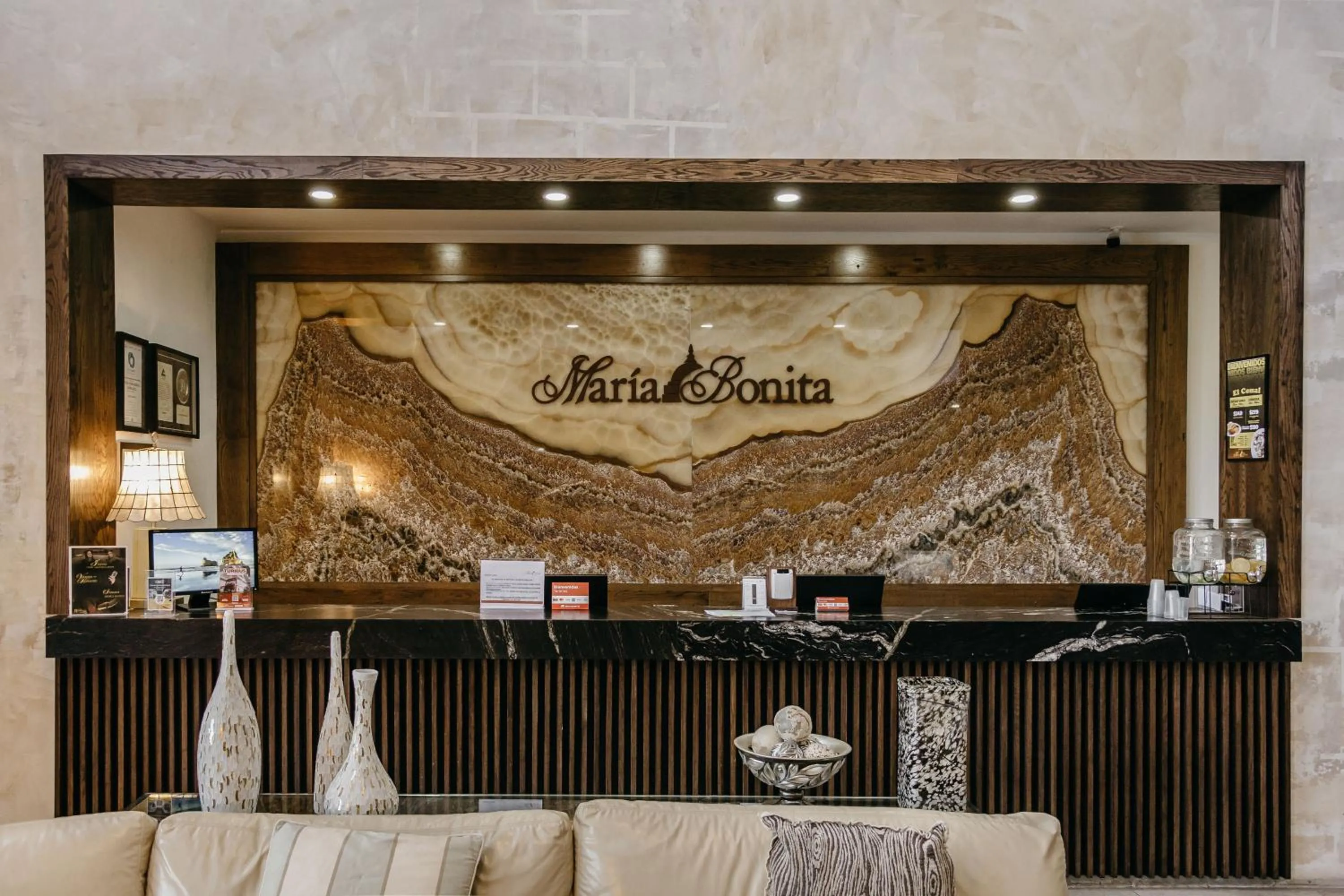 Lobby or reception in Hotel María Bonita Chihuahua