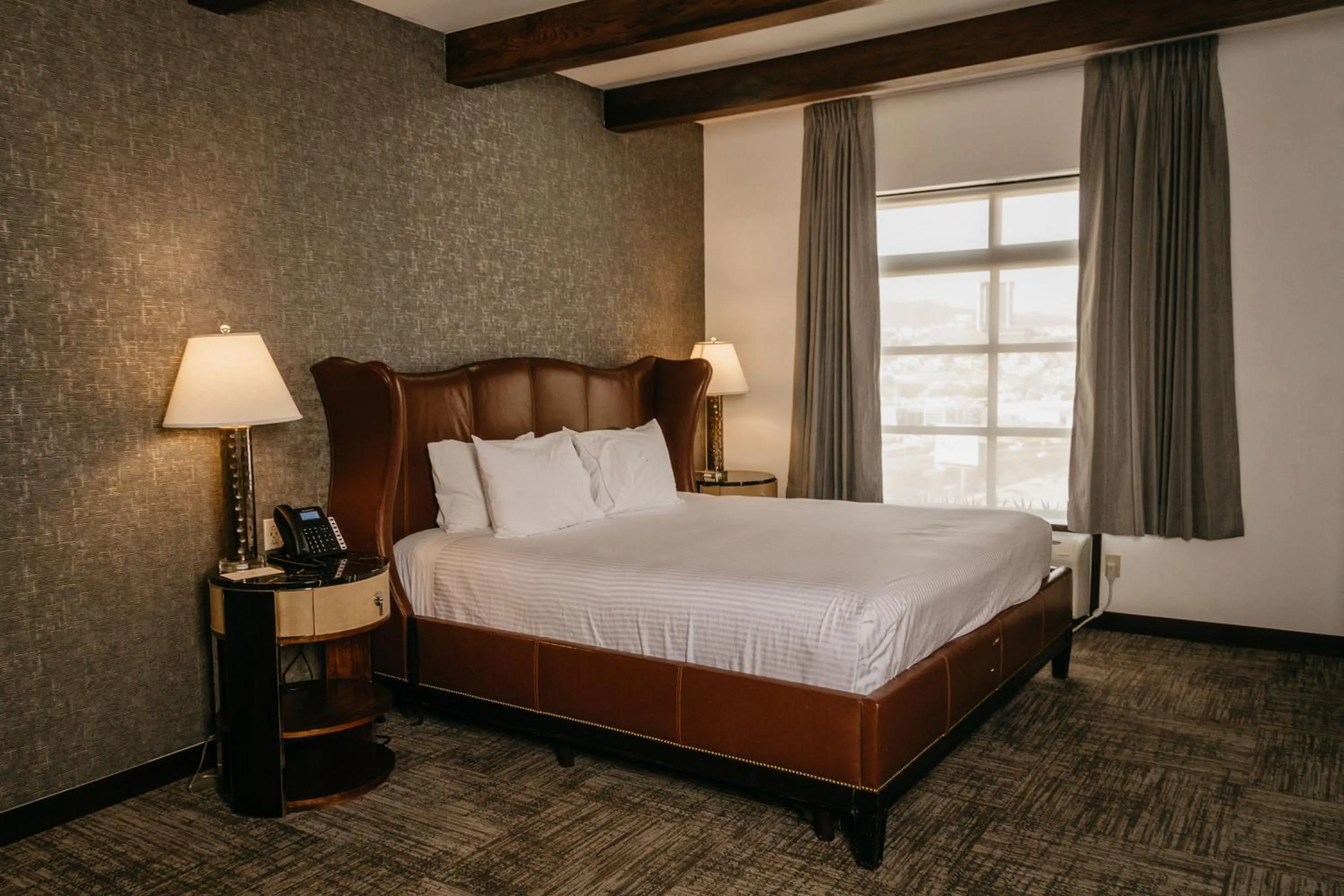 Bed in Hotel María Bonita Chihuahua