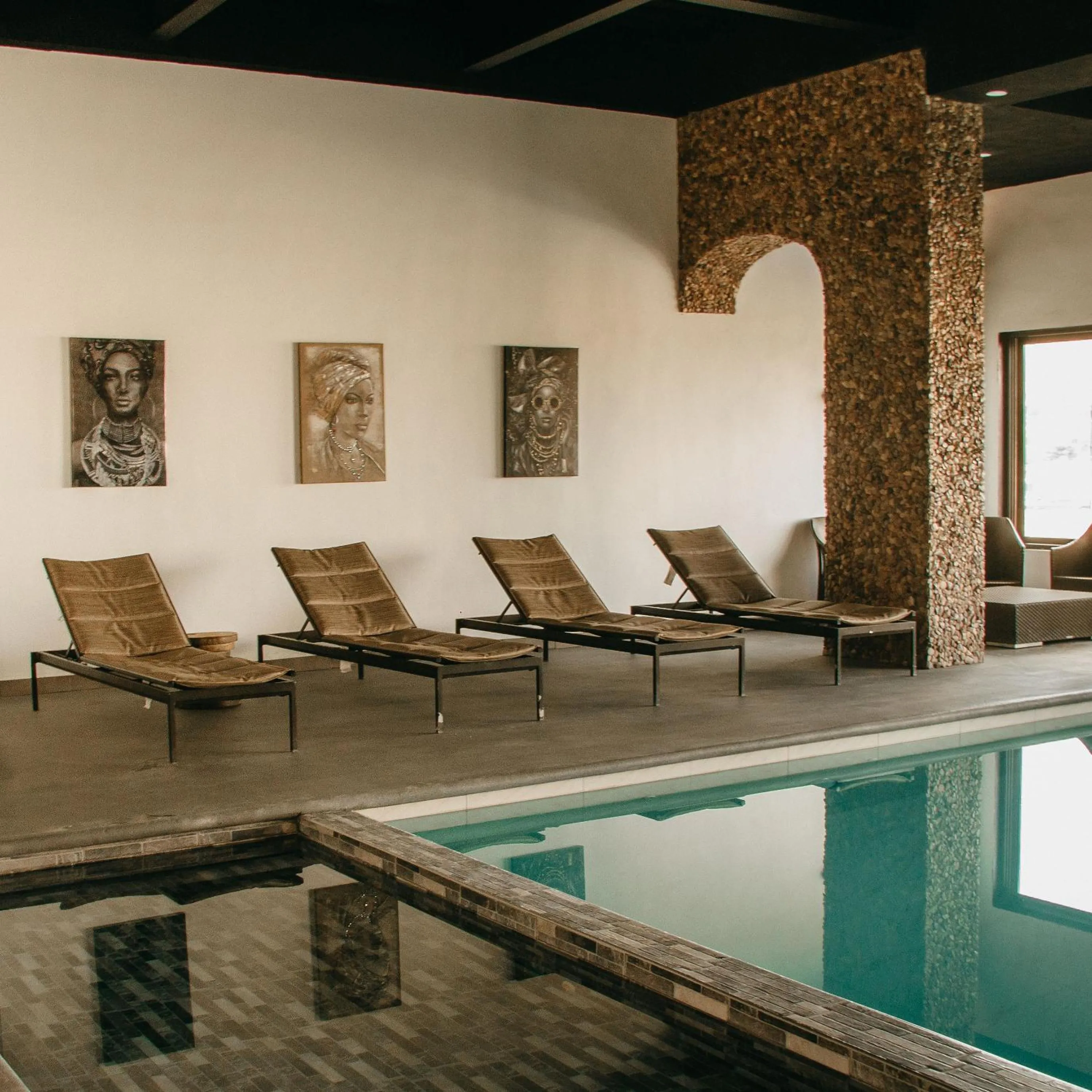Swimming pool in Hotel María Bonita Chihuahua