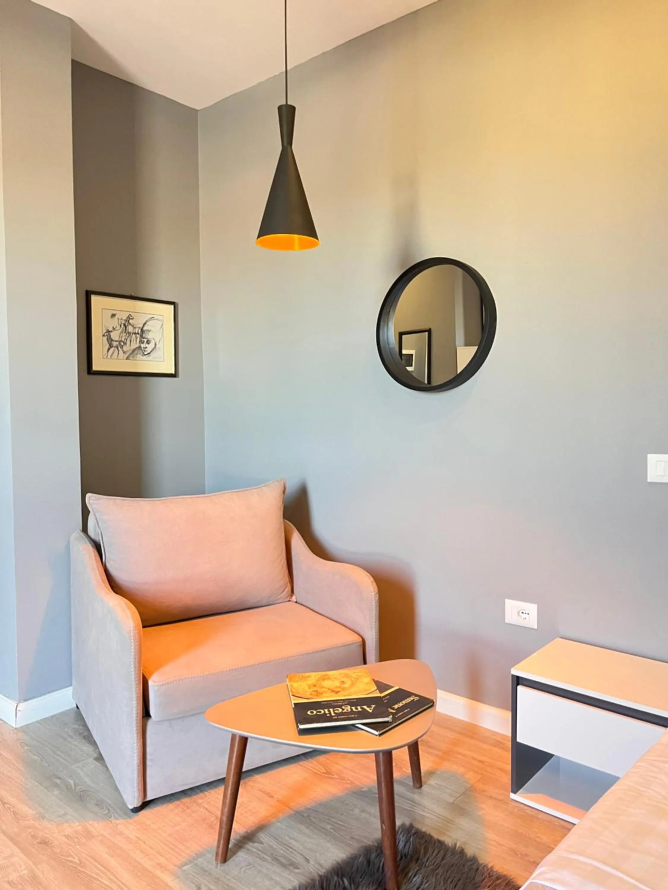 Seating area in Belix Hotel Apartments, Near the Beach