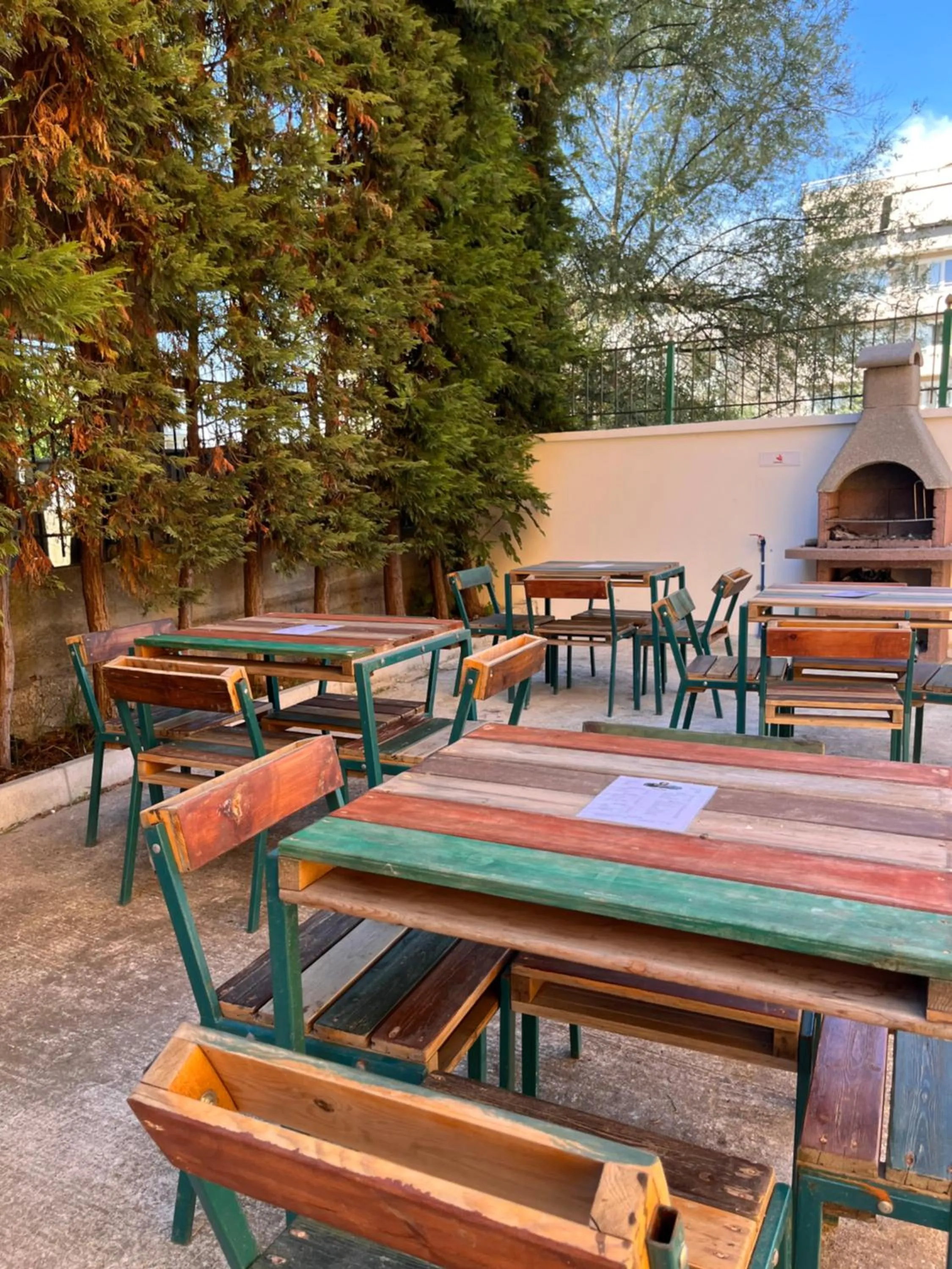 BBQ facilities in Belix Hotel Apartments, Near the Beach