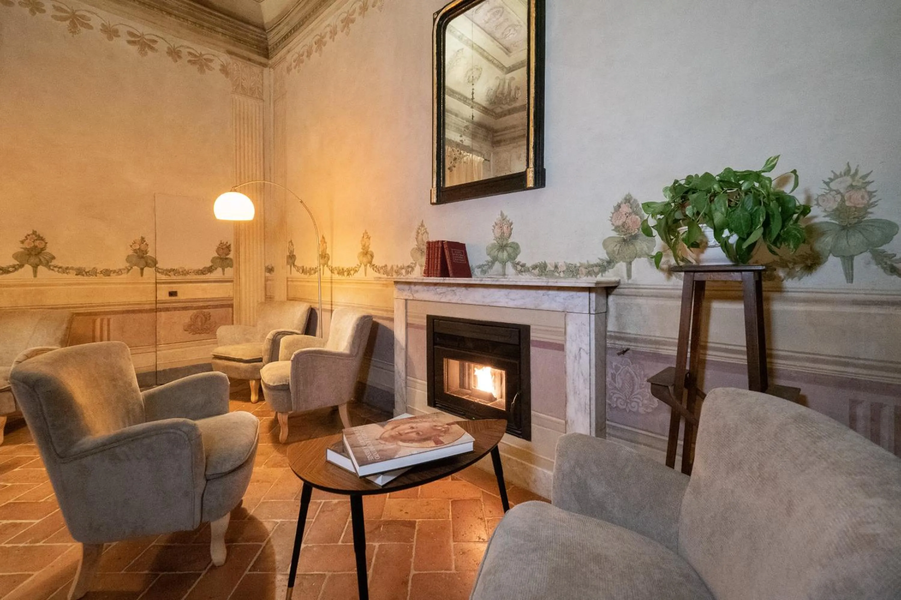 Living room in Delcorto Suites