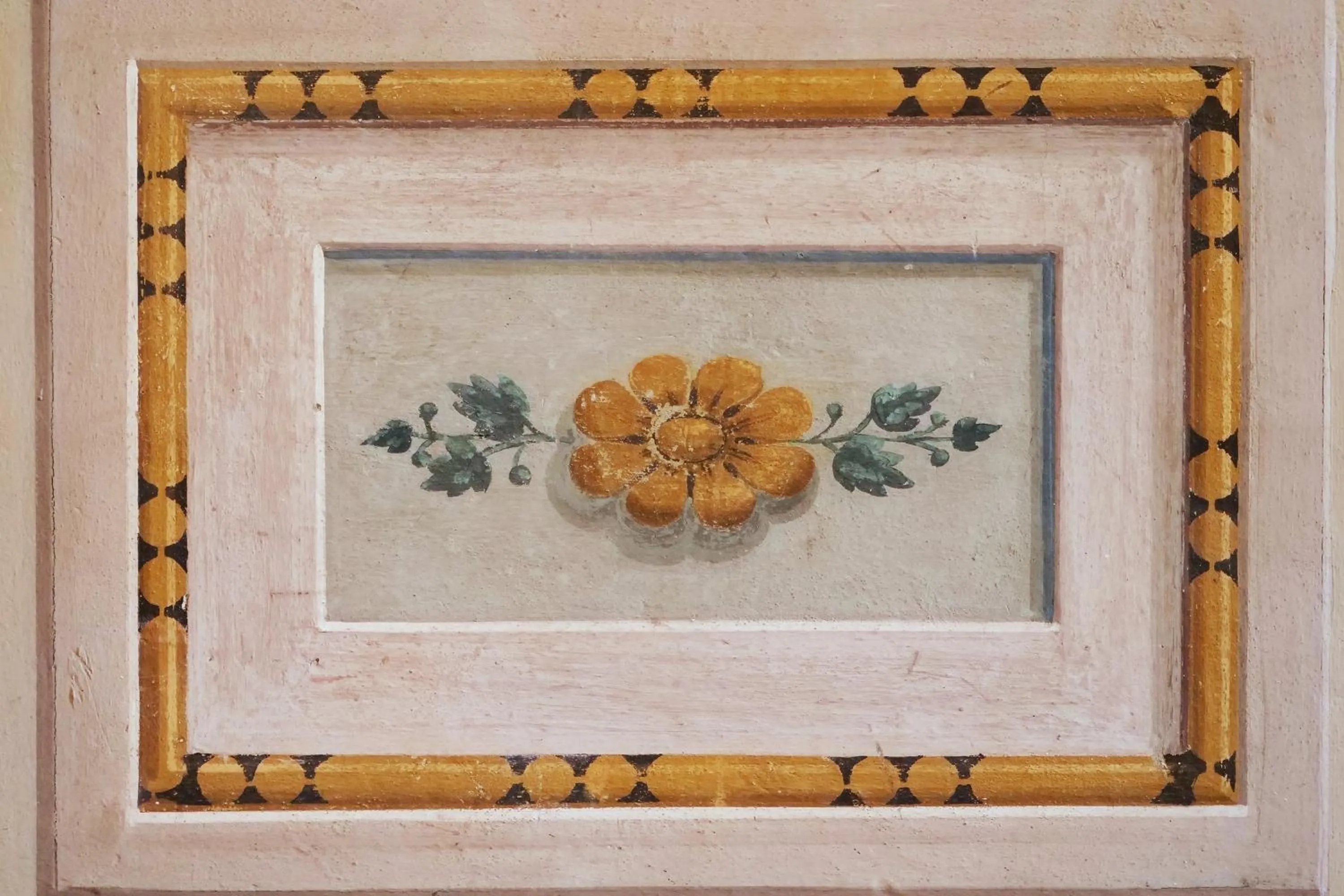 Decorative detail in Delcorto Suites