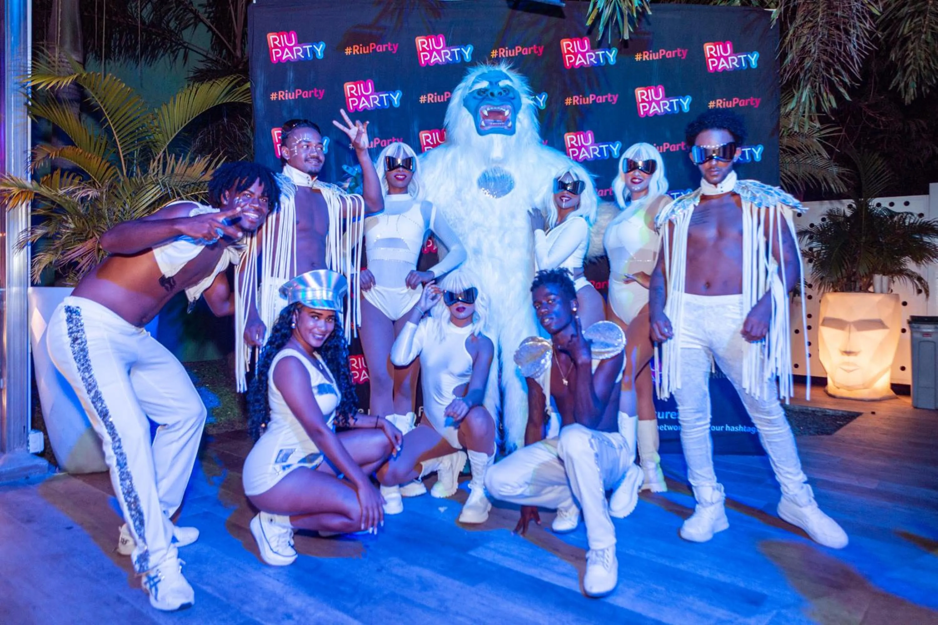 Evening entertainment in Riu Palace Bavaro - All Inclusive