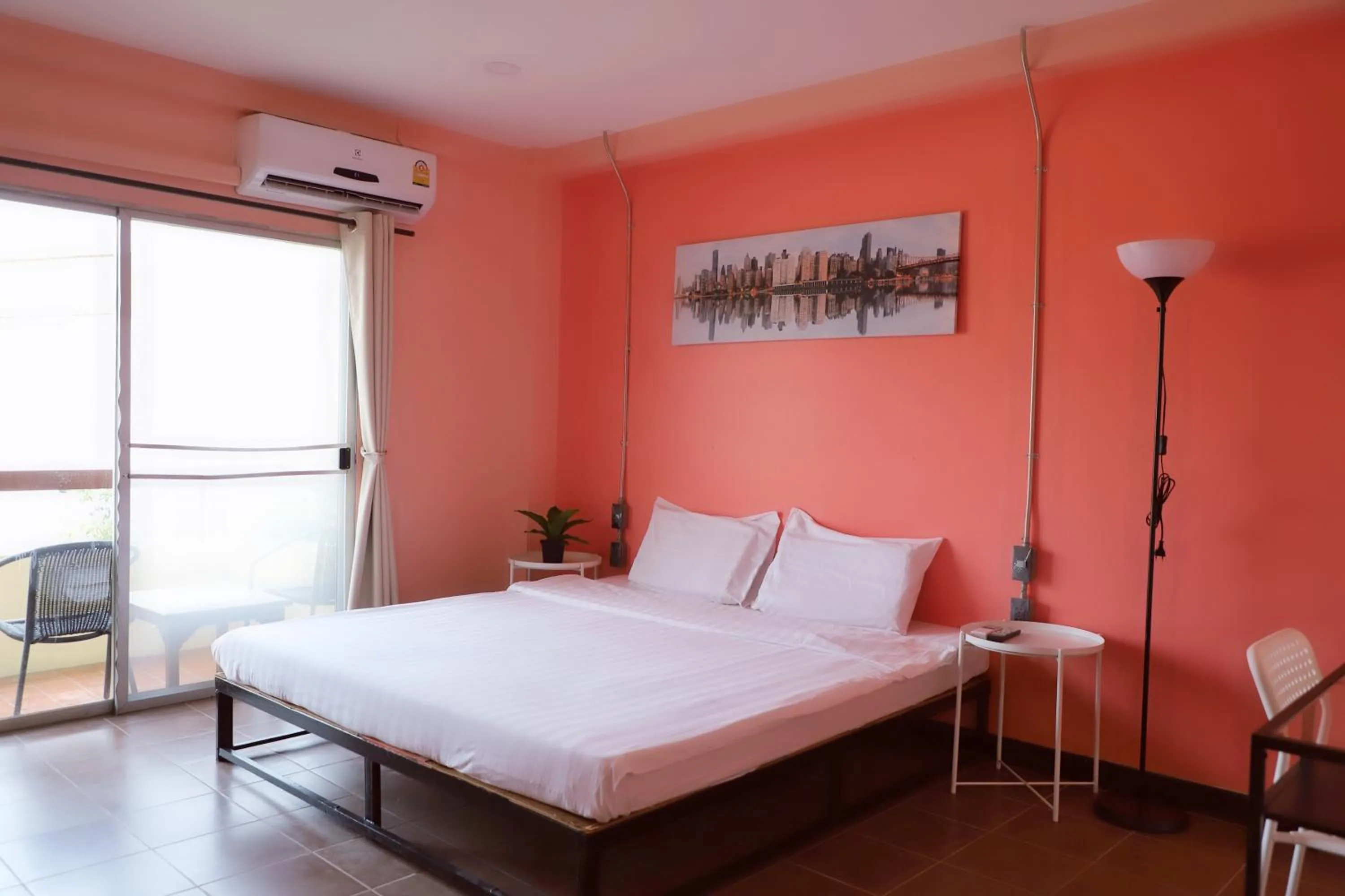 Bed in Elegant Lanna Guesthouse