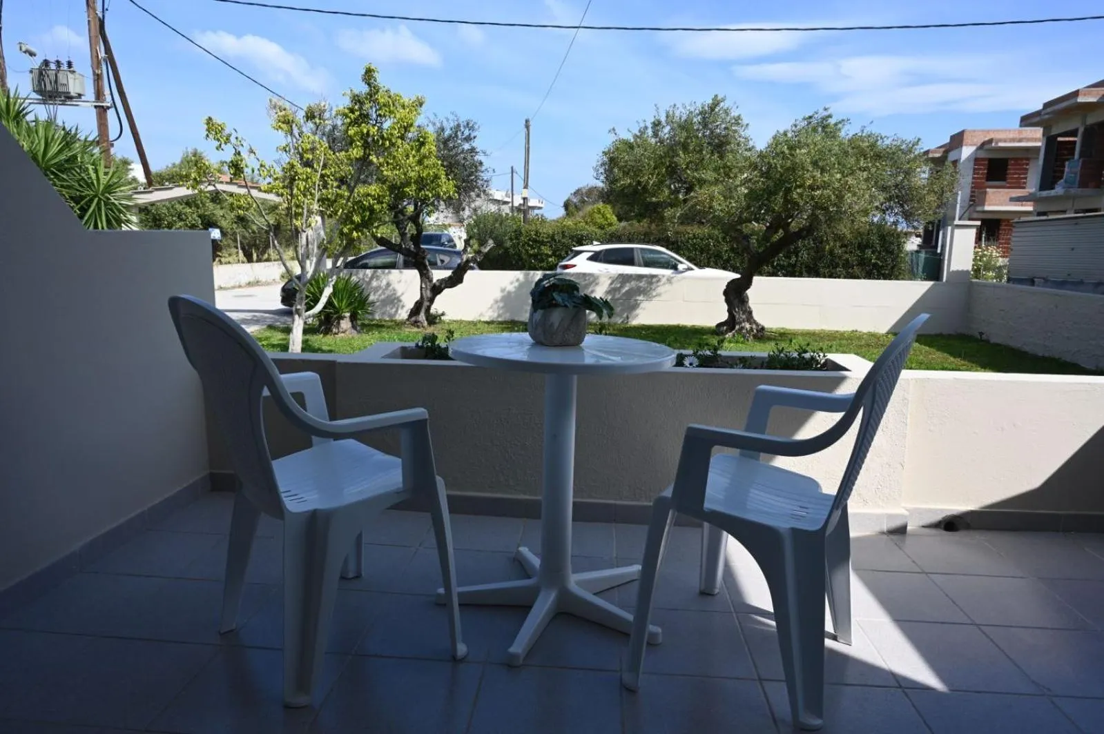 Patio in Stacy's Studios