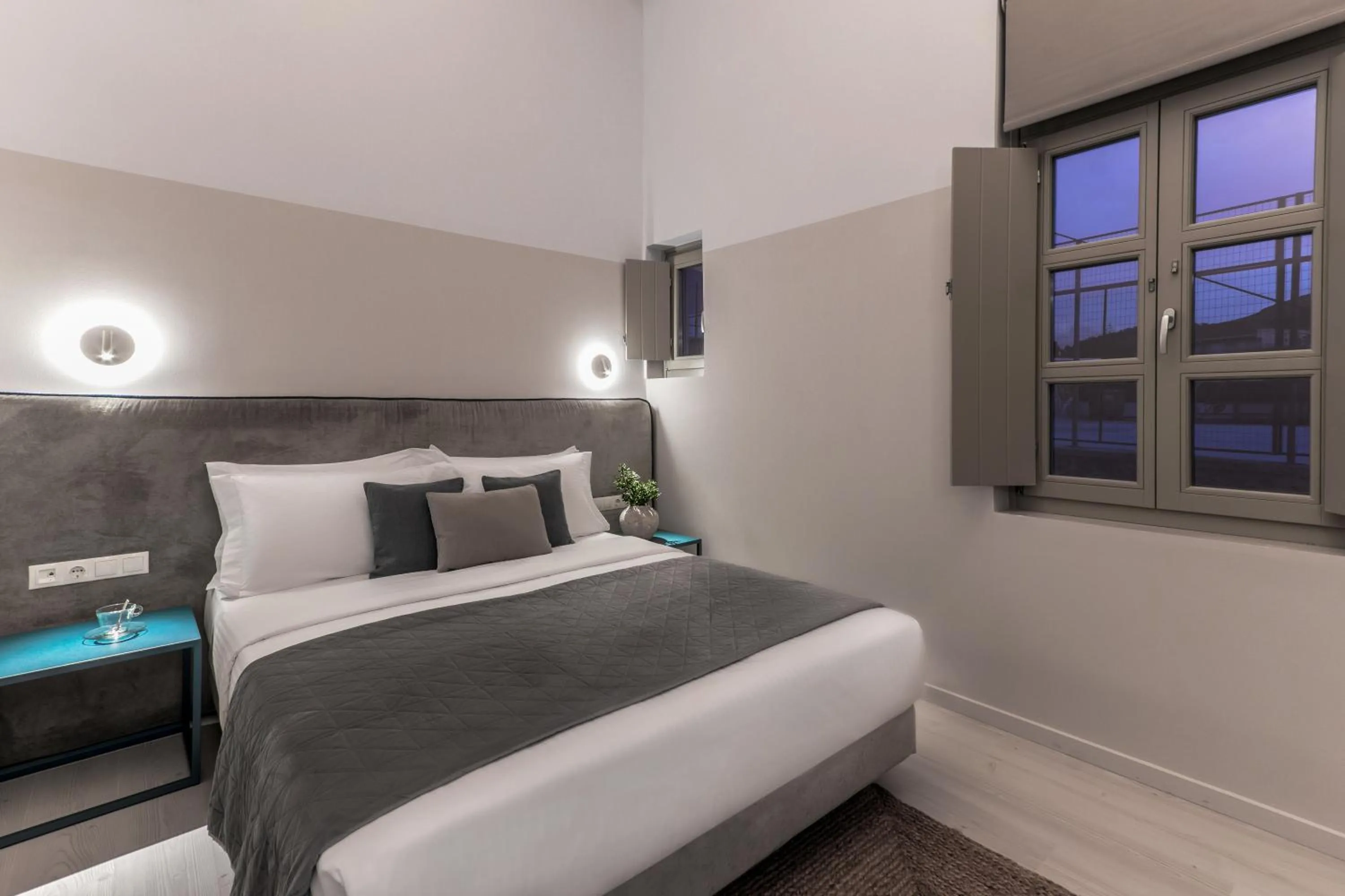 Bed in Octavia Rooms