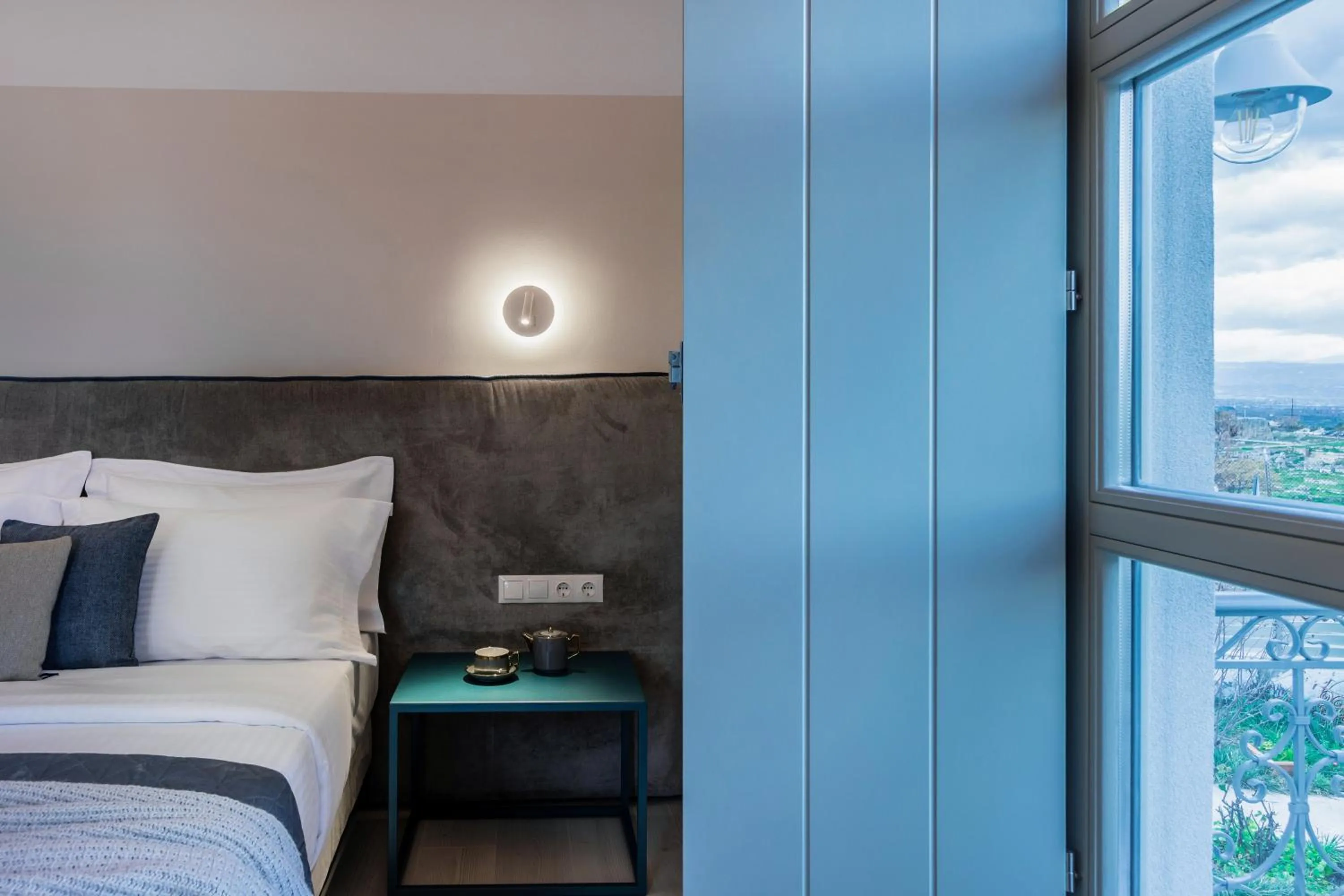 Bed in Octavia Rooms