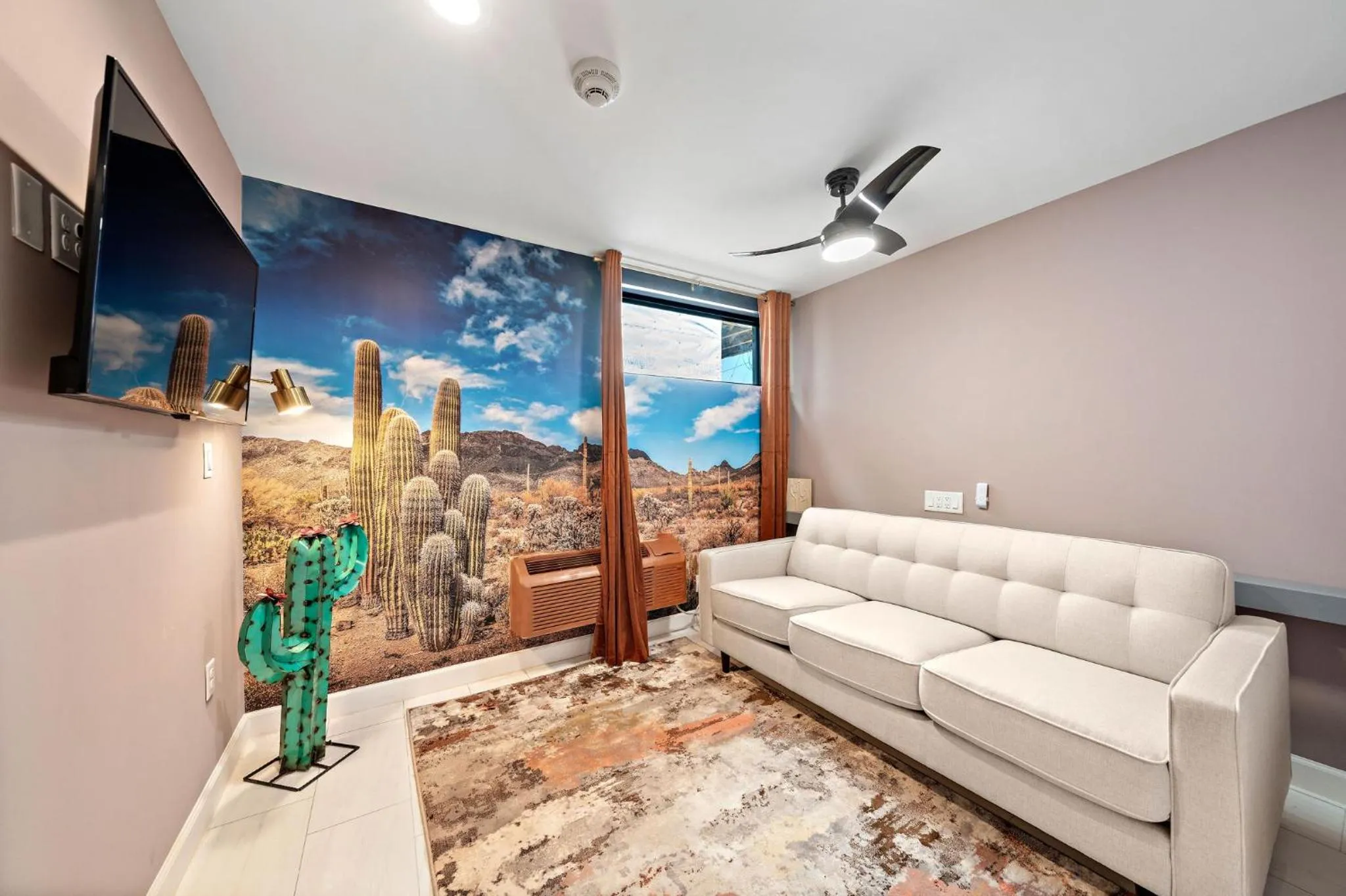 Seating area in Wanderstay Boutique Hotel