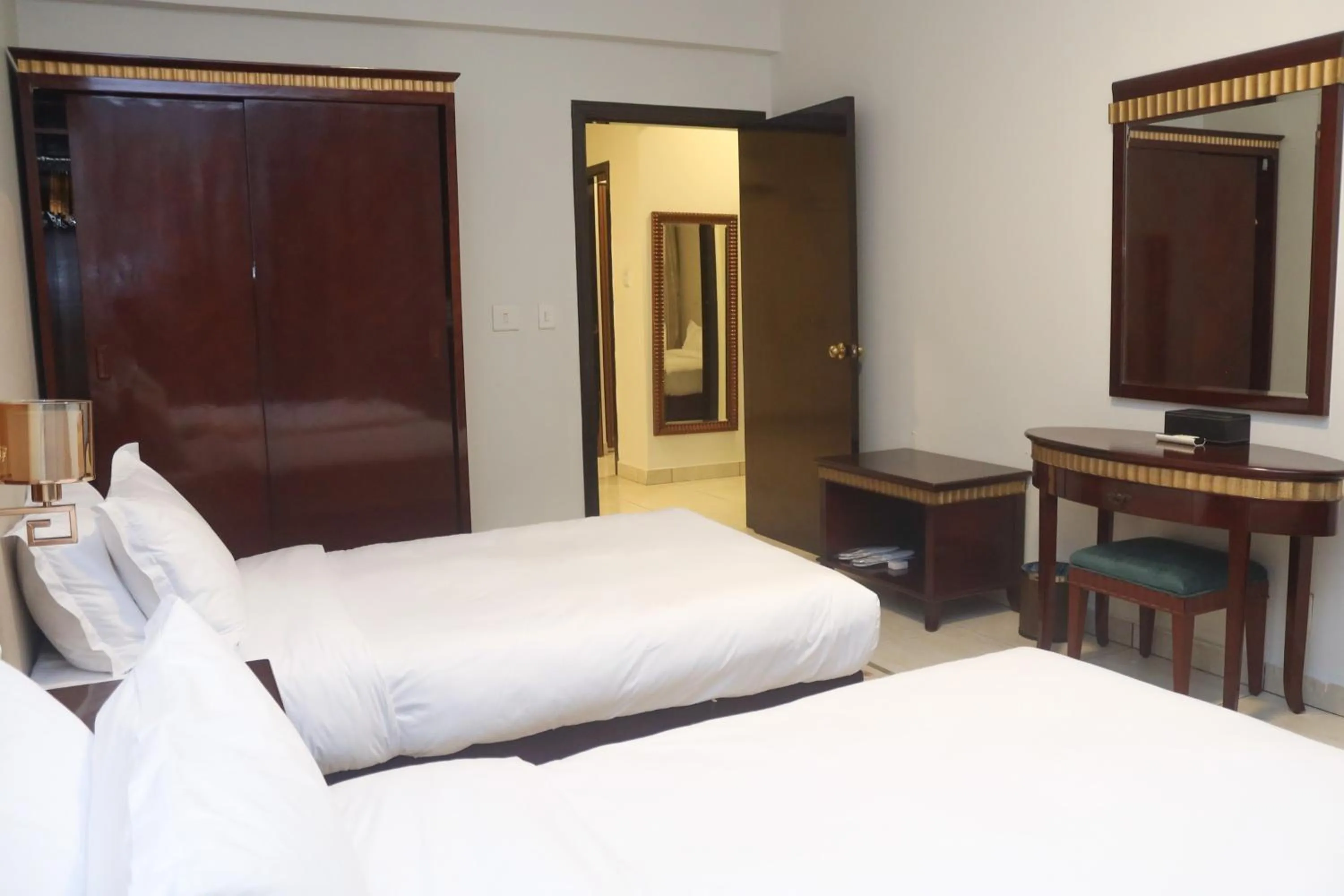 Bed in Radwa Ramada Resort