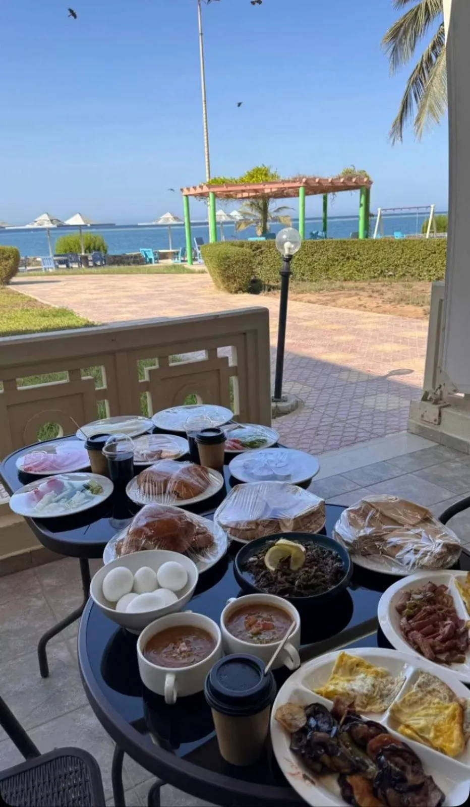 Breakfast in Radwa Ramada Resort