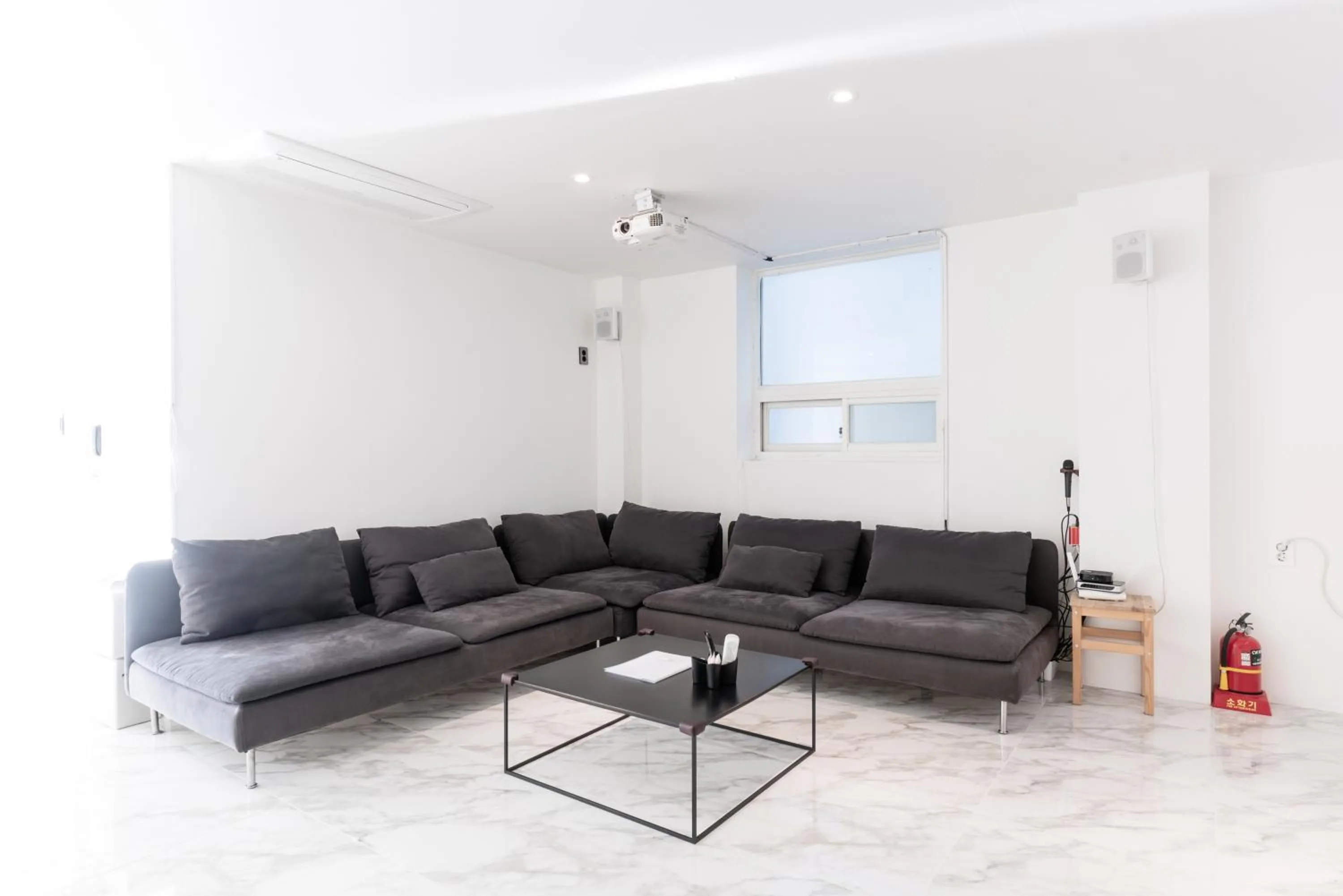 Living room in The Wave Pension