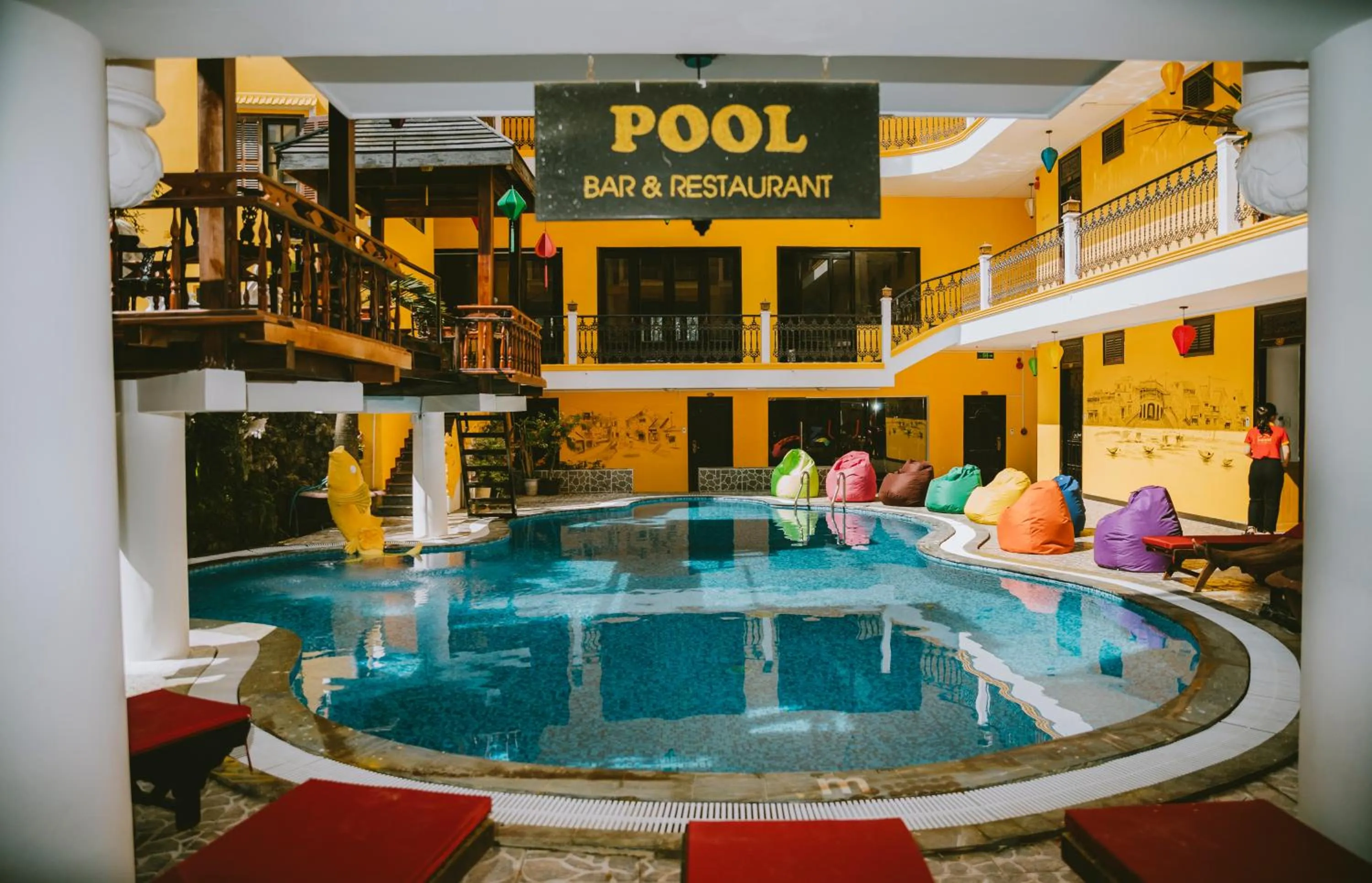 Swimming pool in iHome Hoi An