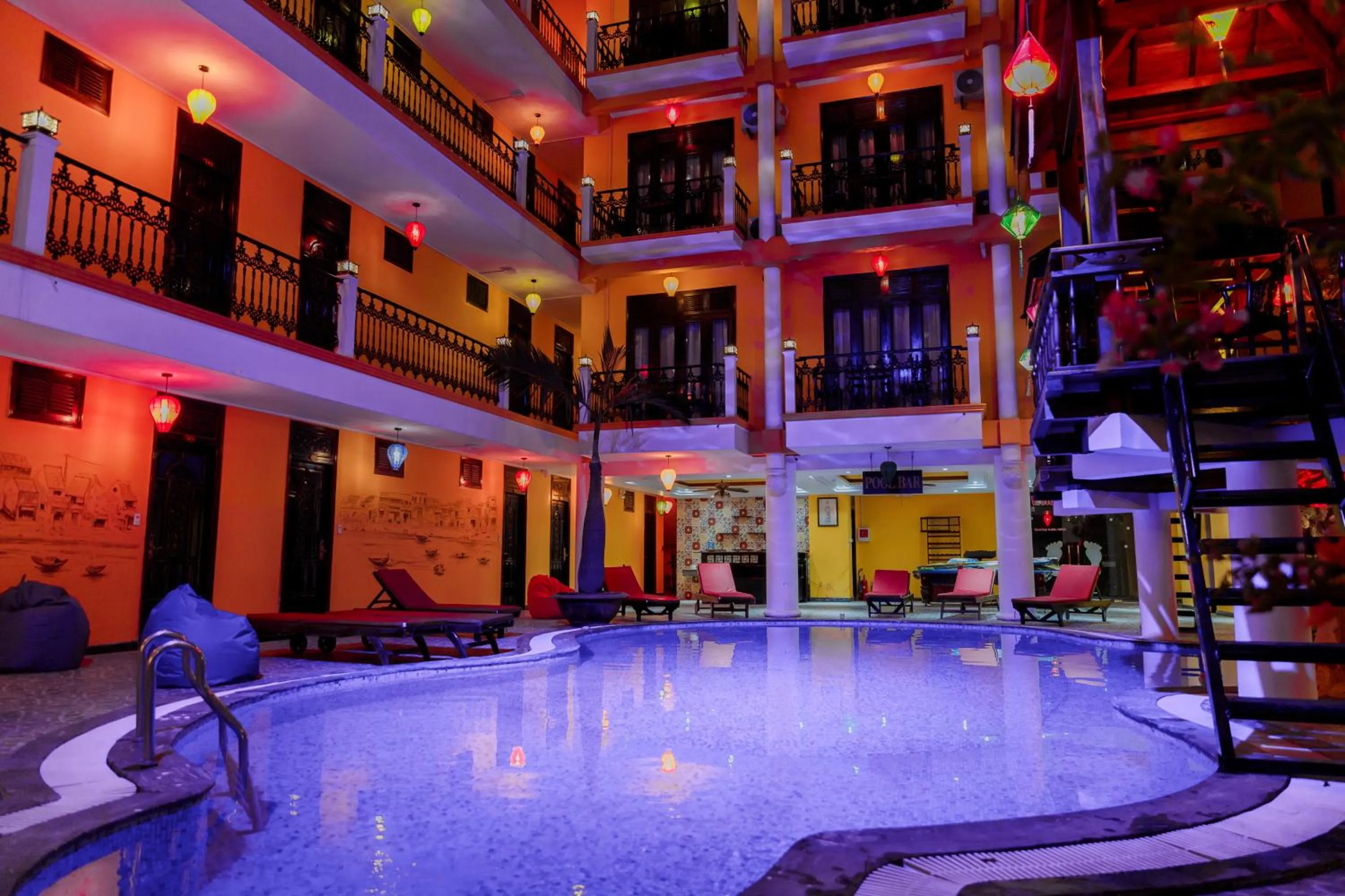 Swimming pool in iHome Hoi An