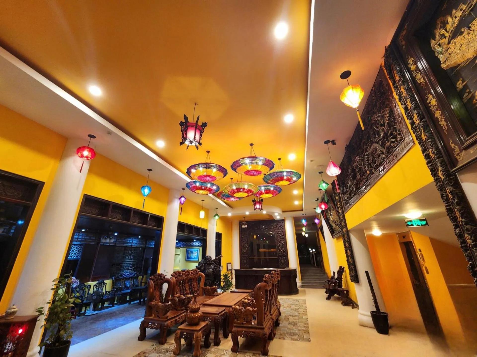 Living room in iHome Hoi An