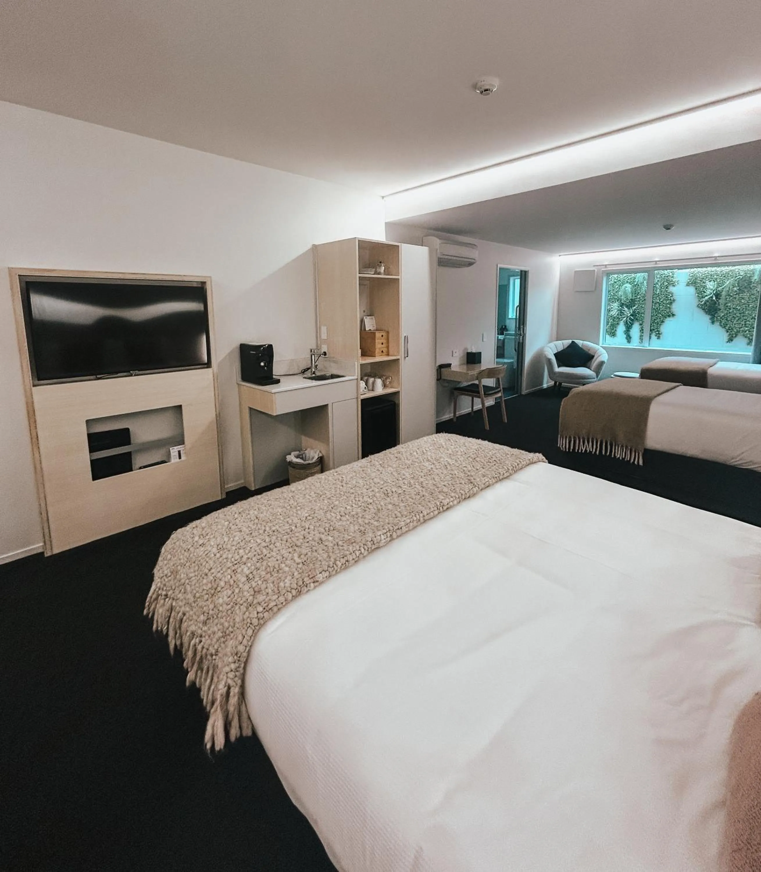 Bed in CitySide Hotel Tauranga