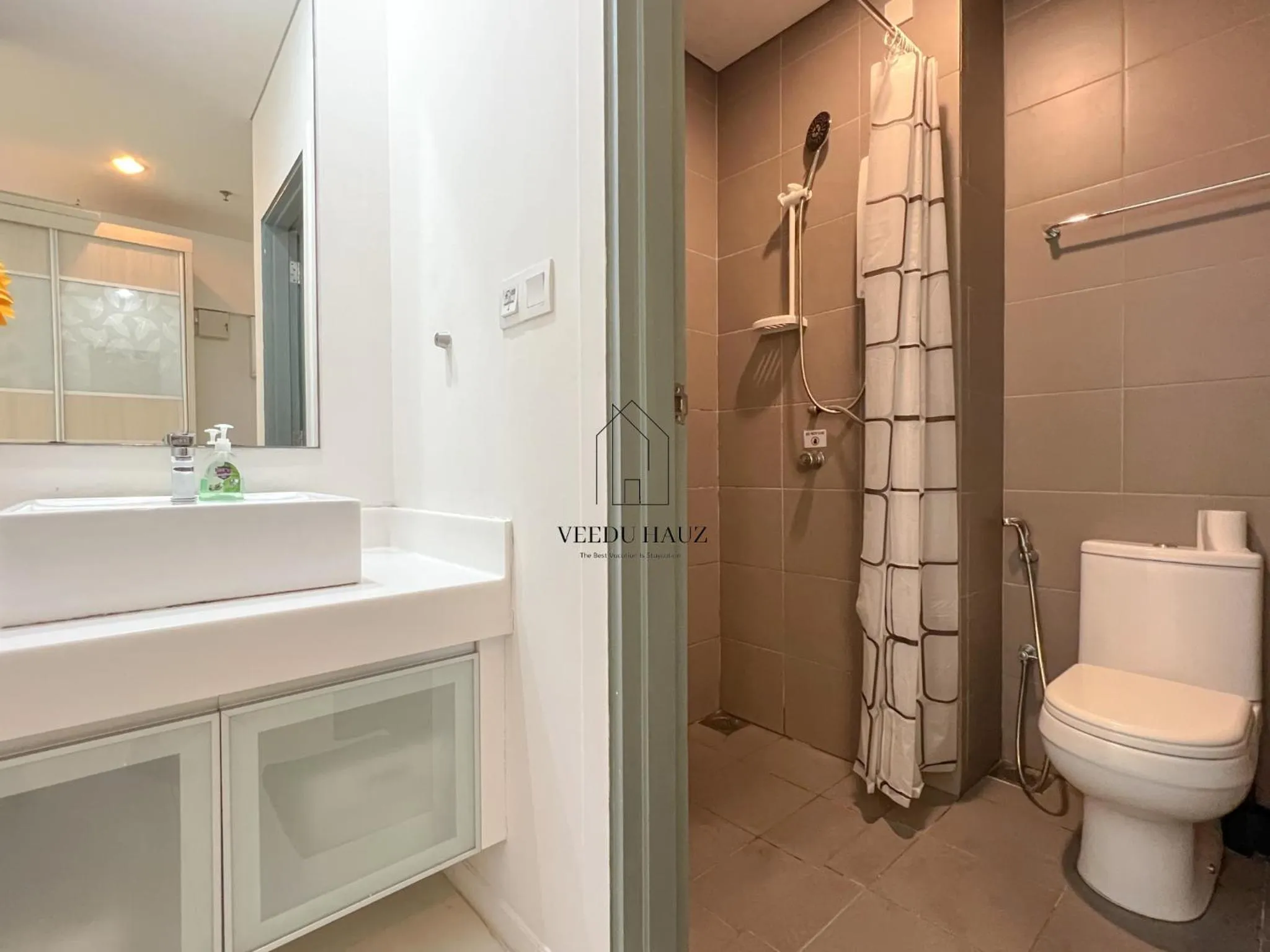 Bathroom in Mercu Summer Suites KLCC by Veedu Hauz