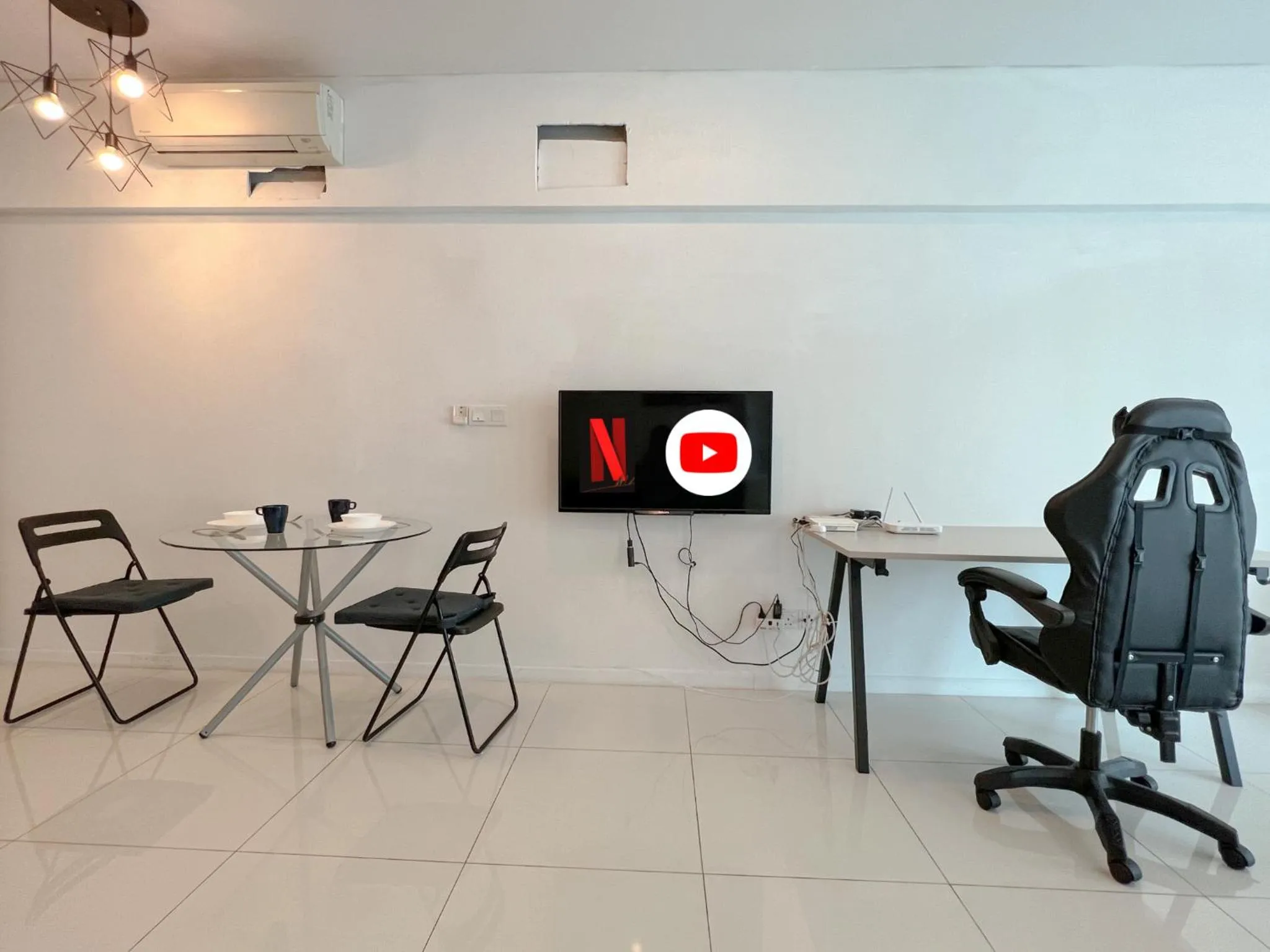 TV and multimedia in Mercu Summer Suites KLCC by Veedu Hauz