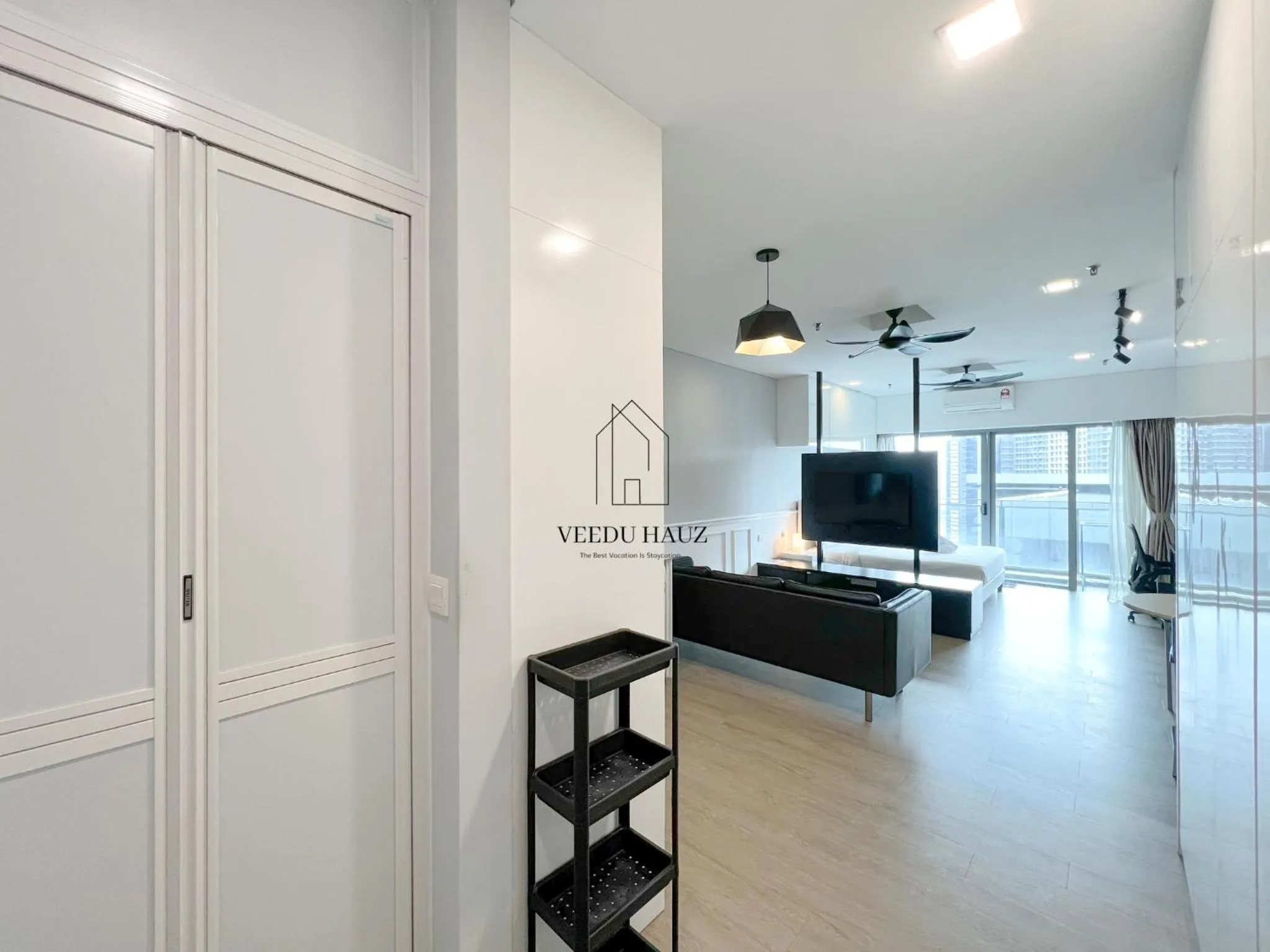 TV and multimedia in Mercu Summer Suites KLCC by Veedu Hauz