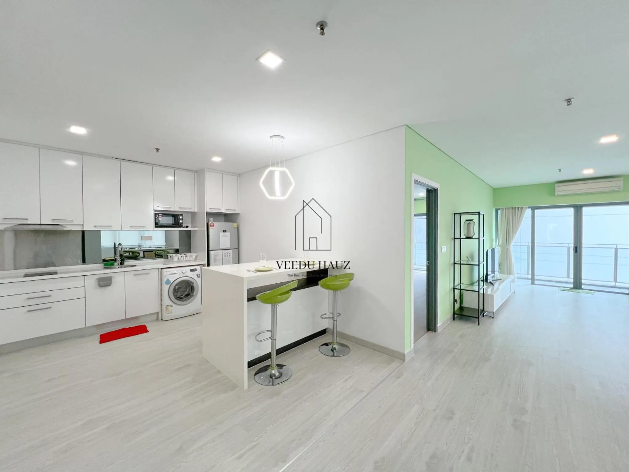 Kitchen or kitchenette in Mercu Summer Suites KLCC by Veedu Hauz