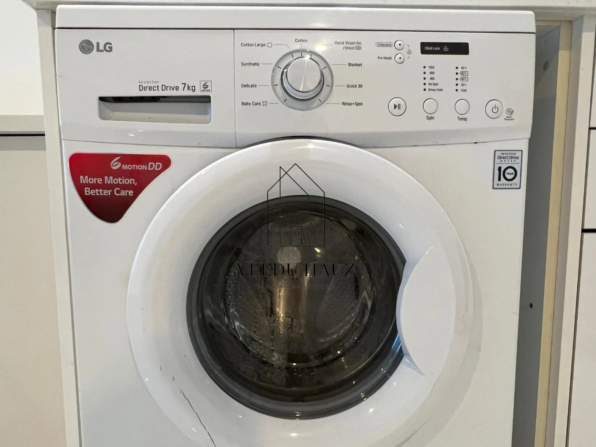 washing machine in Mercu Summer Suites KLCC by Veedu Hauz