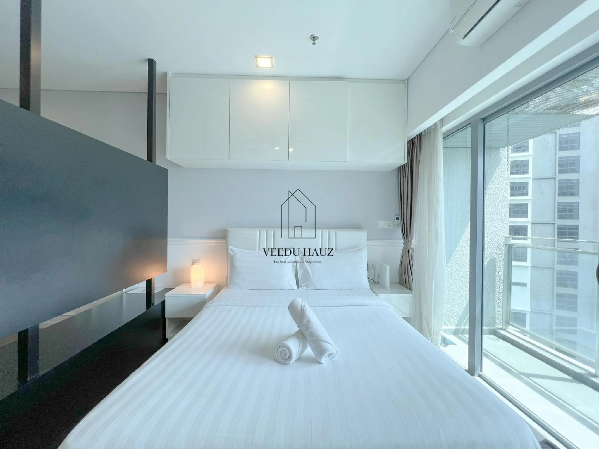 Bedroom, Bed in Mercu Summer Suites KLCC by Veedu Hauz