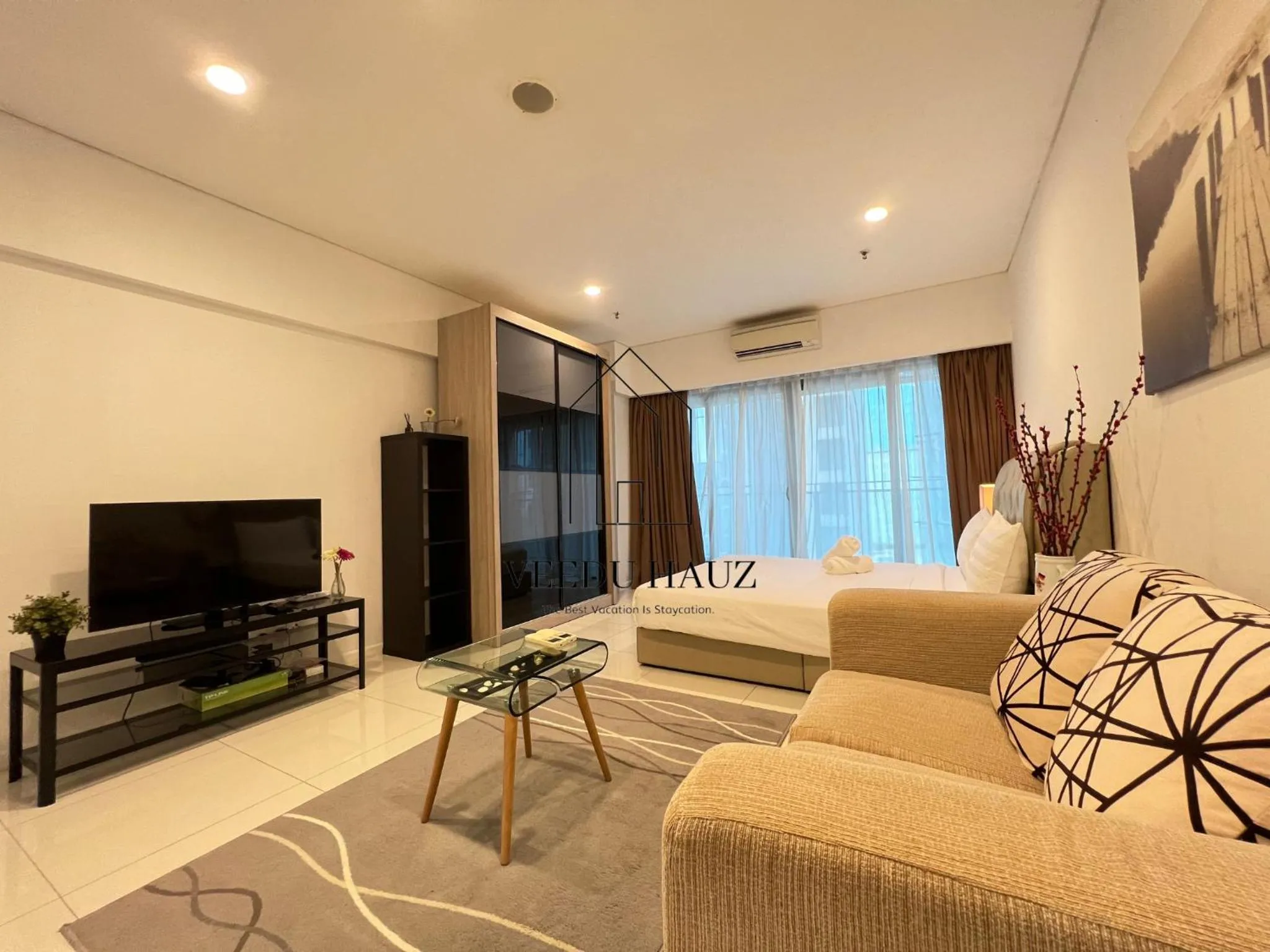 TV and multimedia in Mercu Summer Suites KLCC by Veedu Hauz