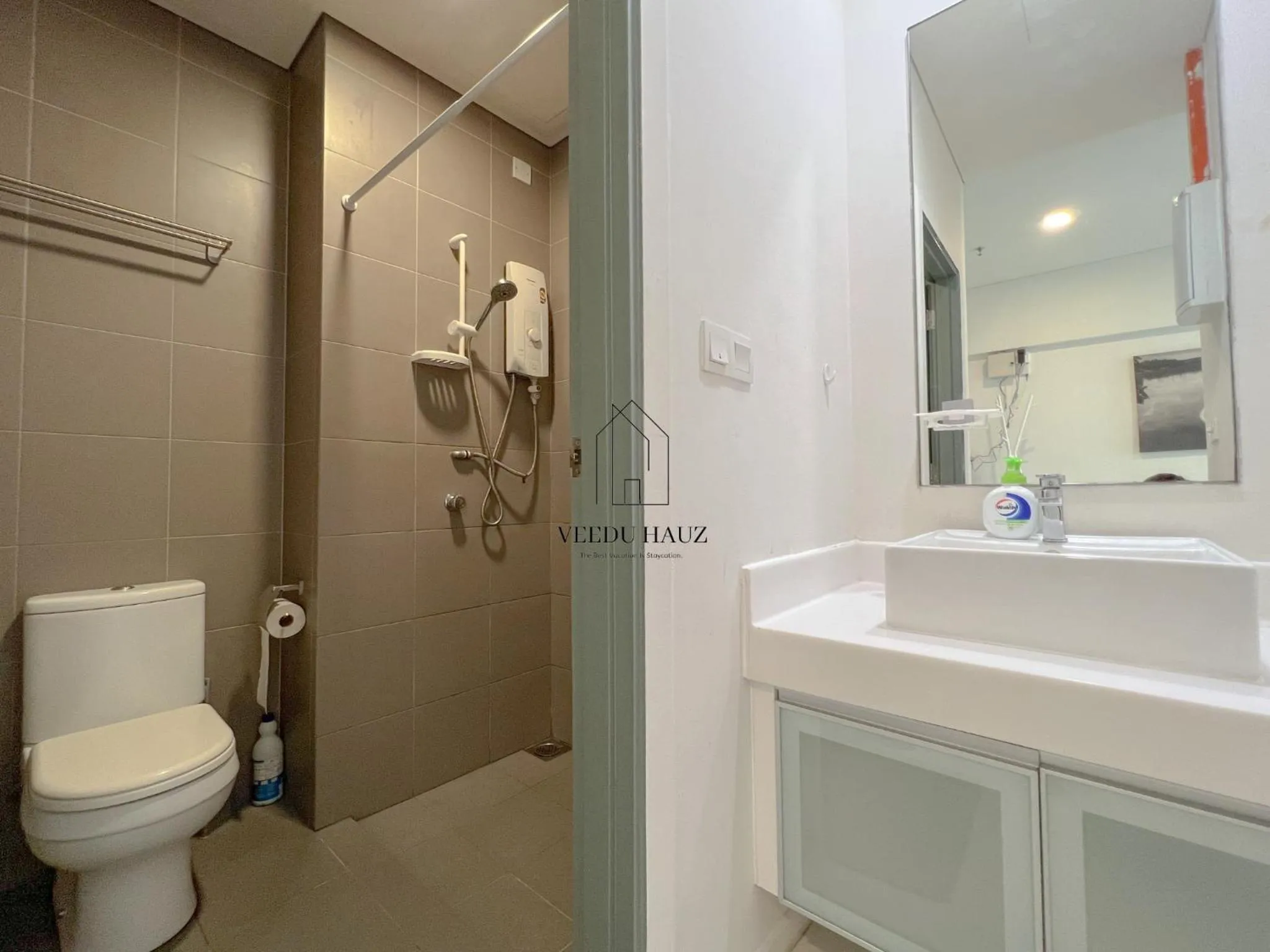 Shower in Mercu Summer Suites KLCC by Veedu Hauz