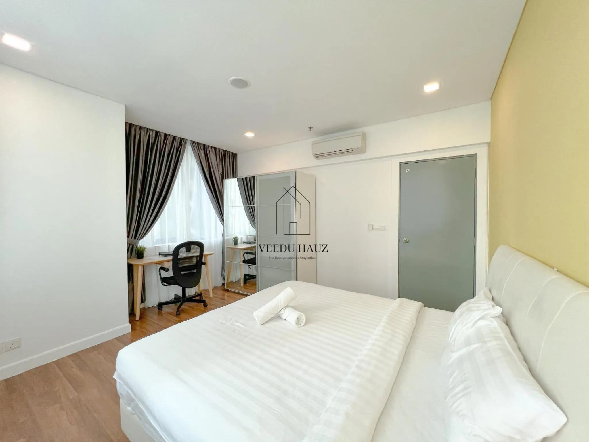 Bedroom, Bed in Mercu Summer Suites KLCC by Veedu Hauz