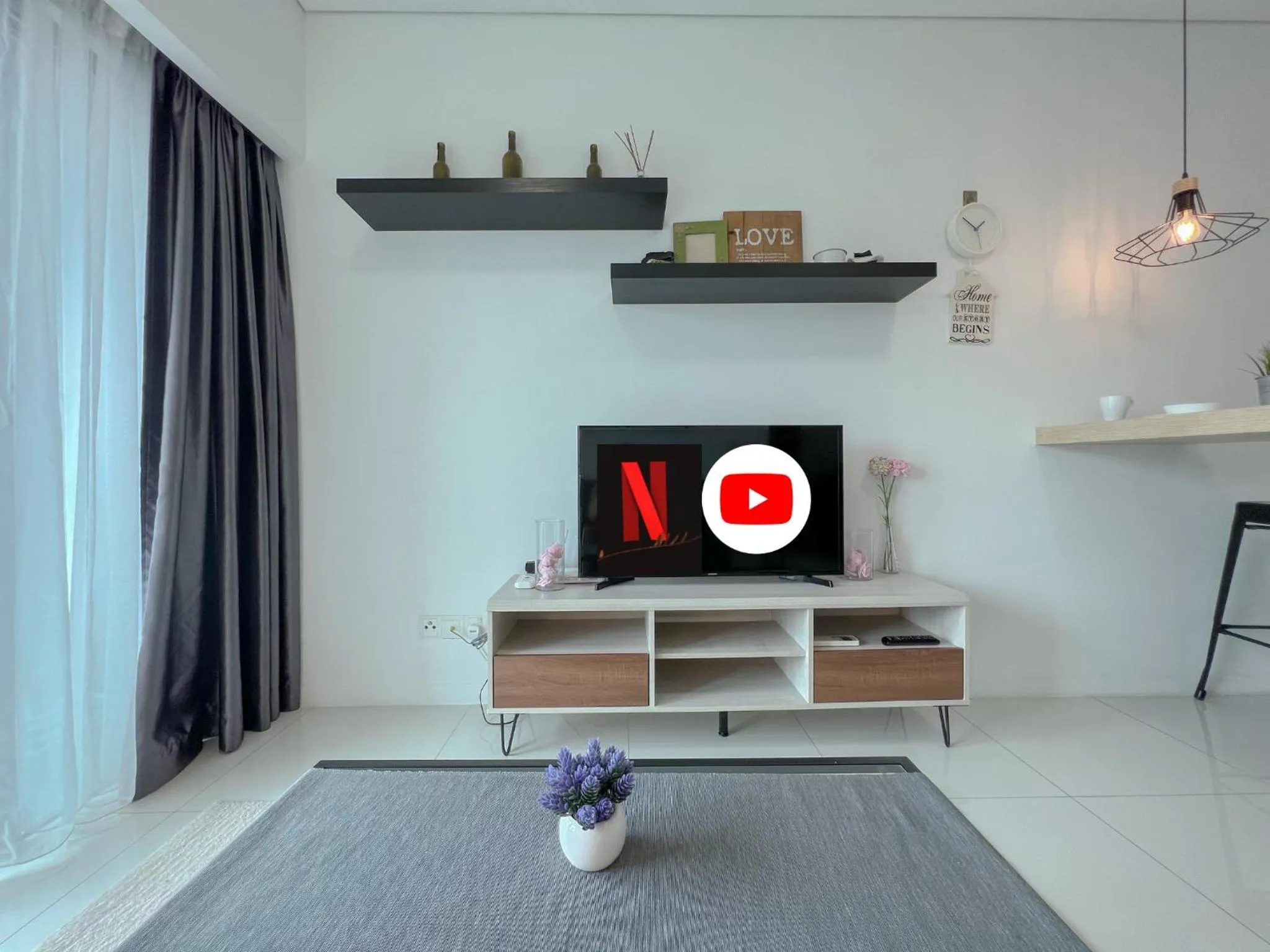 TV and multimedia in Mercu Summer Suites KLCC by Veedu Hauz